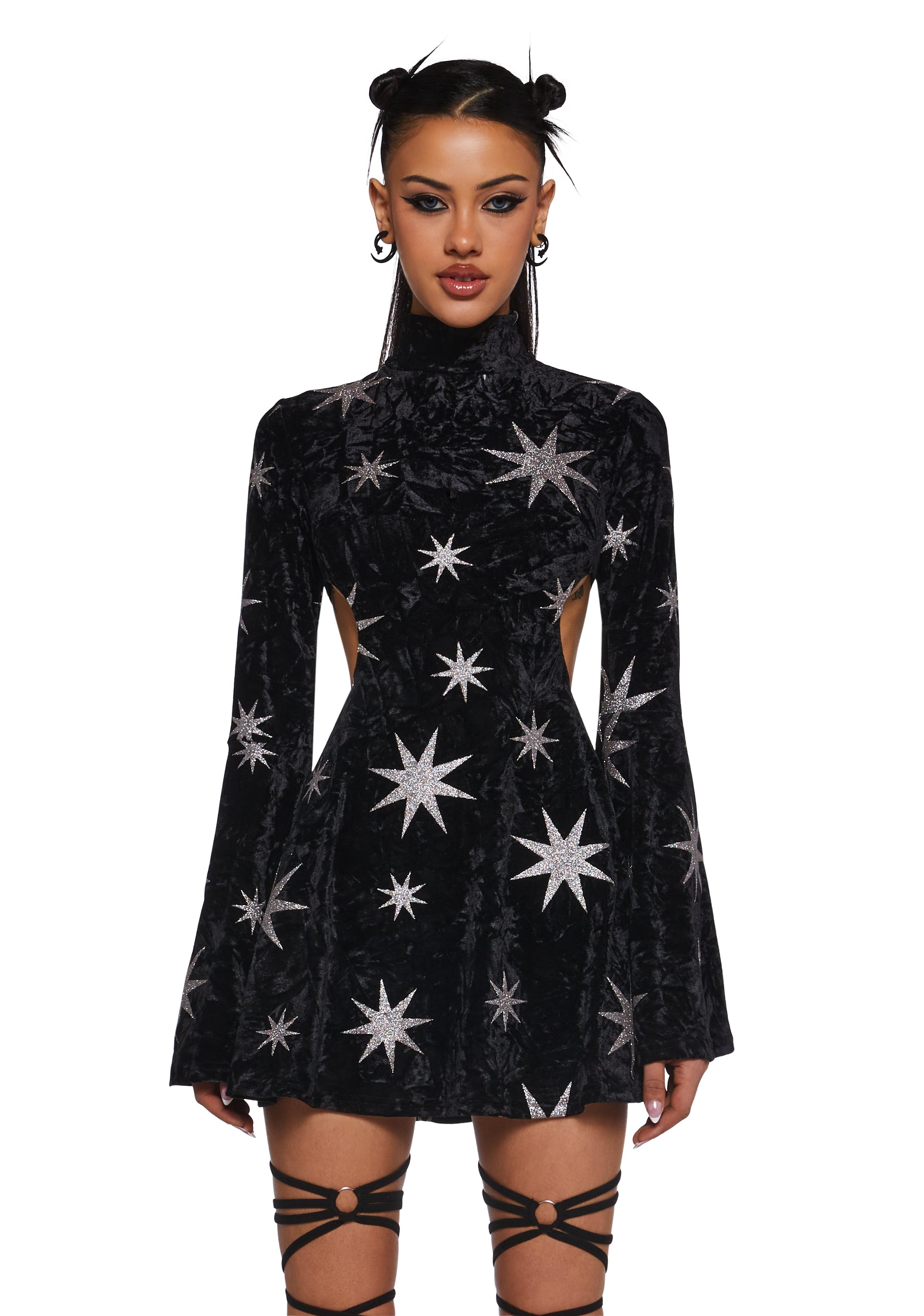 Club Exx Stardust Splendor Mini Dress