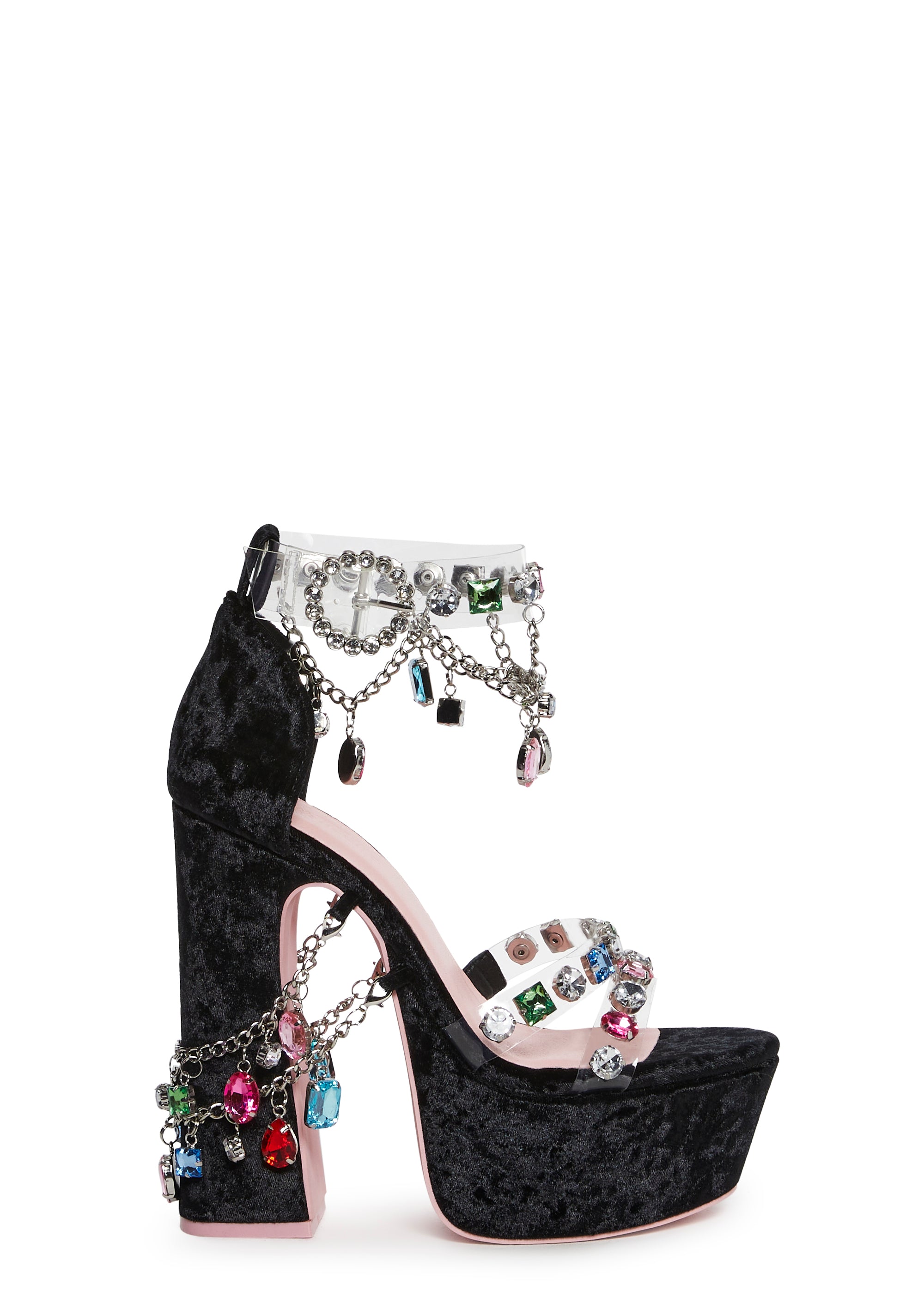 大人気 Gemstone Platform Heels Sugar Thrillz - Multi – Dolls Kill その他