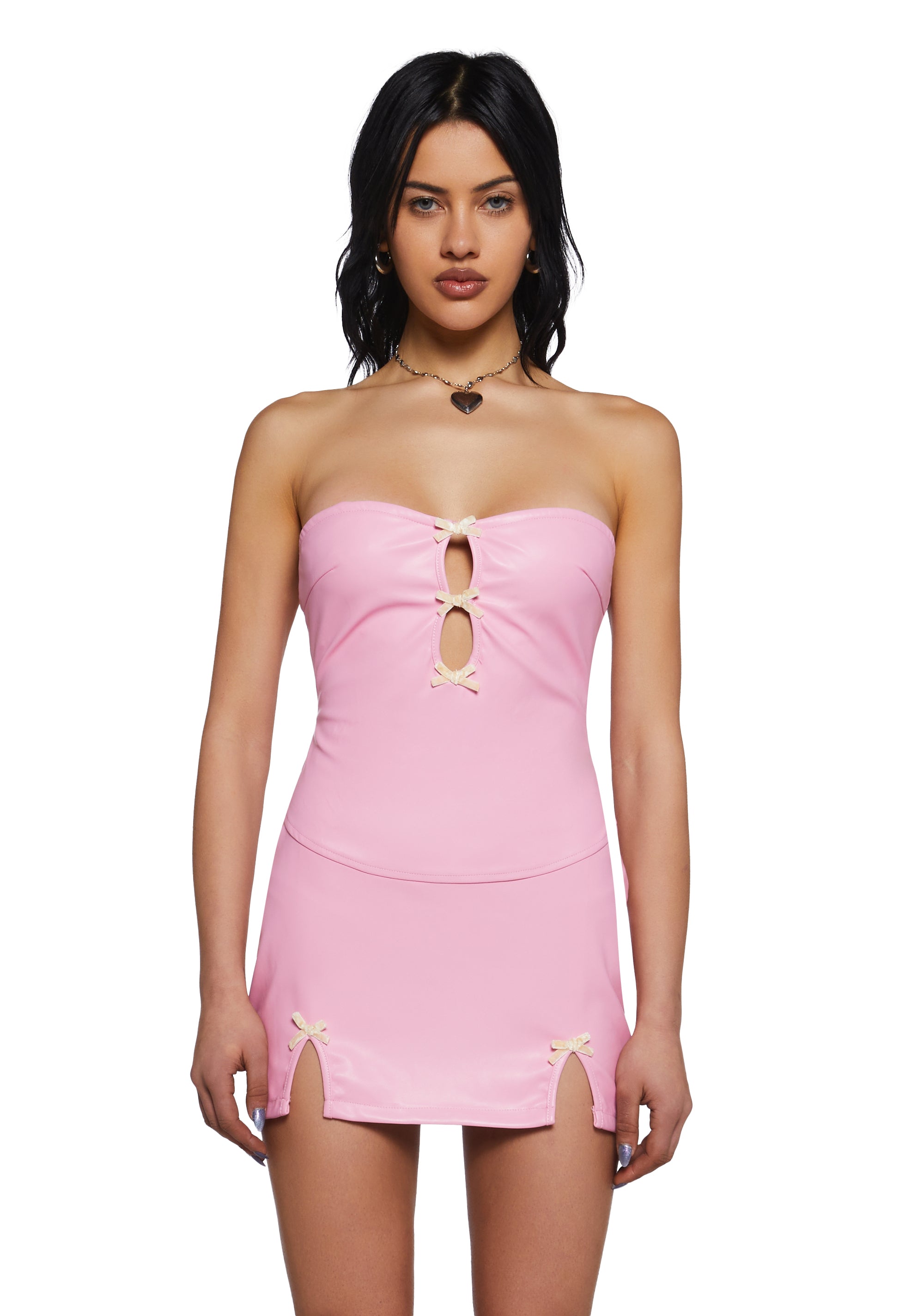Lethal Flirt Mini Dress - Pink