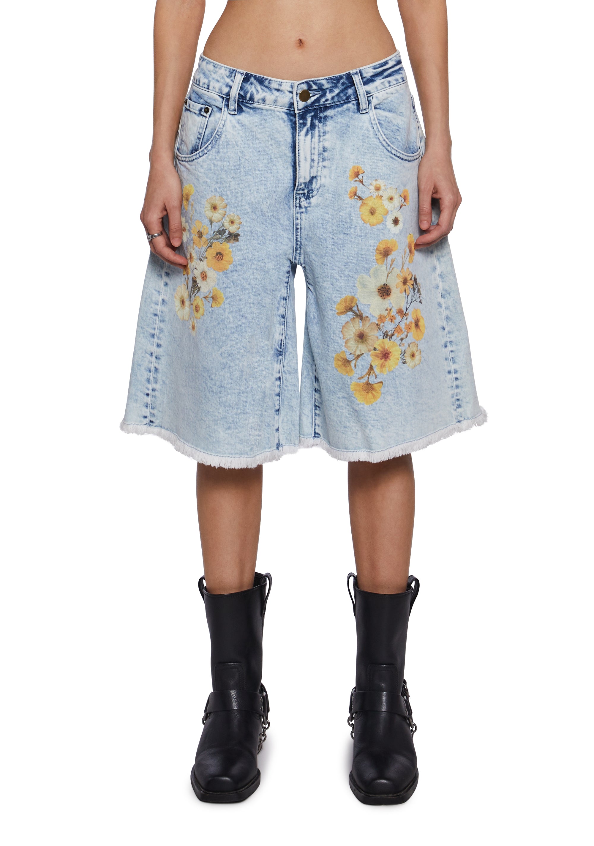 【韓国MODEST MOOD モデストムード】Jude Fleure Denim 韓国MODEST MOOD モデストムード】Jude Fleure Denim (MODEST