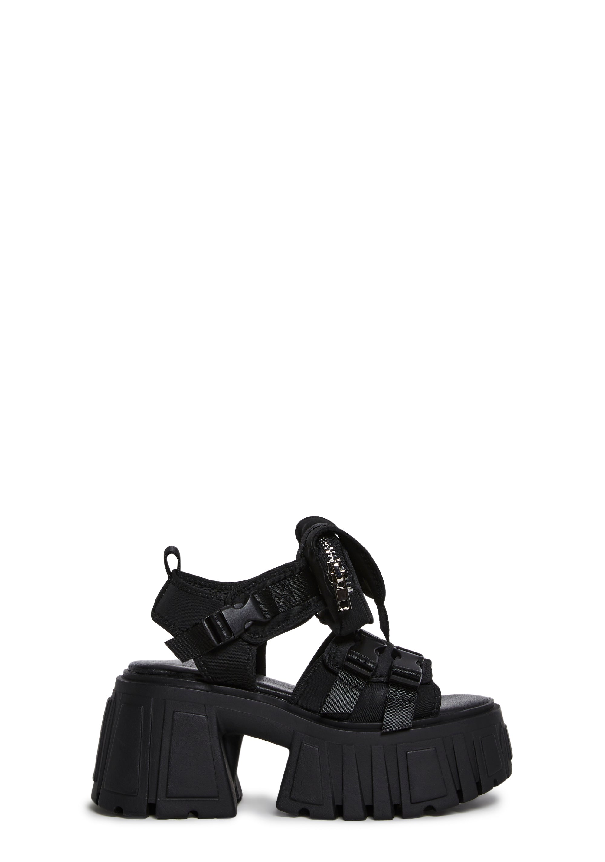 Utopia Platform Sandals - Black