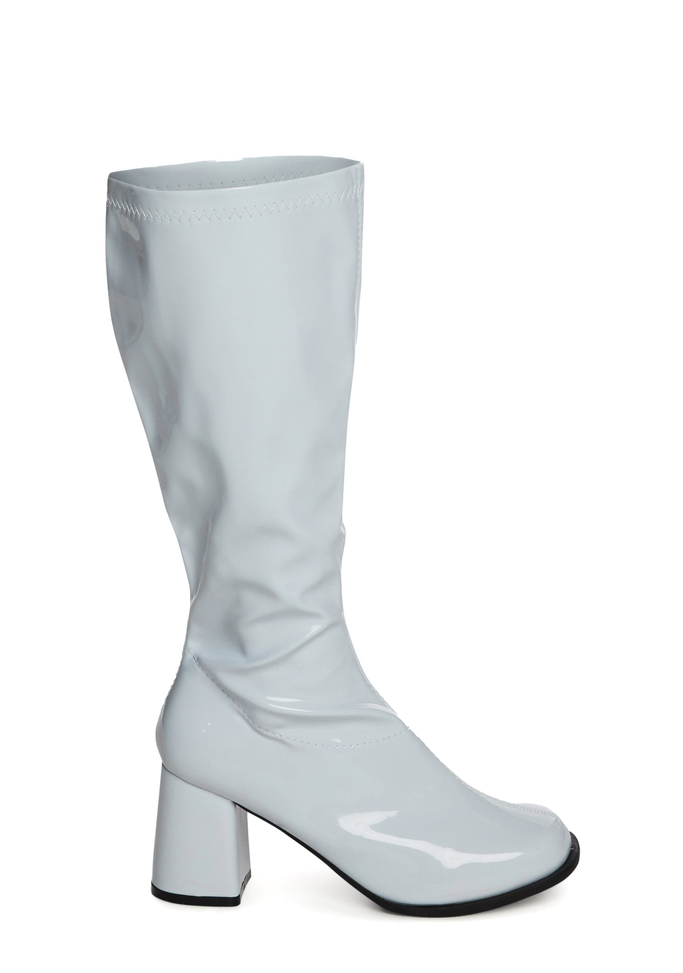 Halloween White Go-Go Boots – Dolls Kill