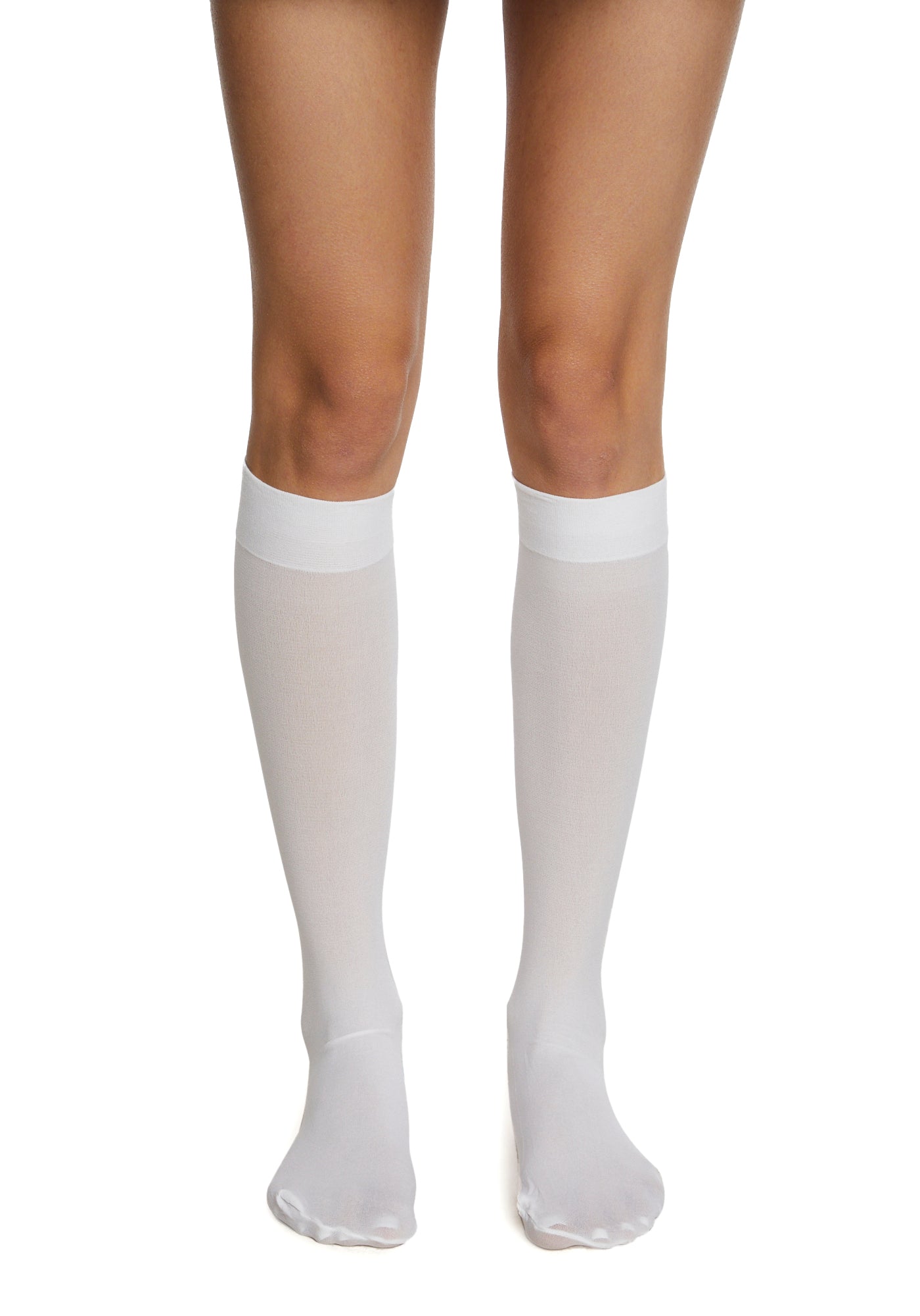 Knee High Stocking Socks White – Dolls Kill