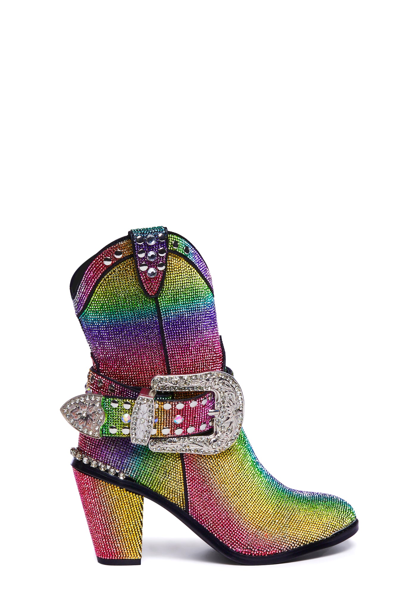 Rainbow western boots sales