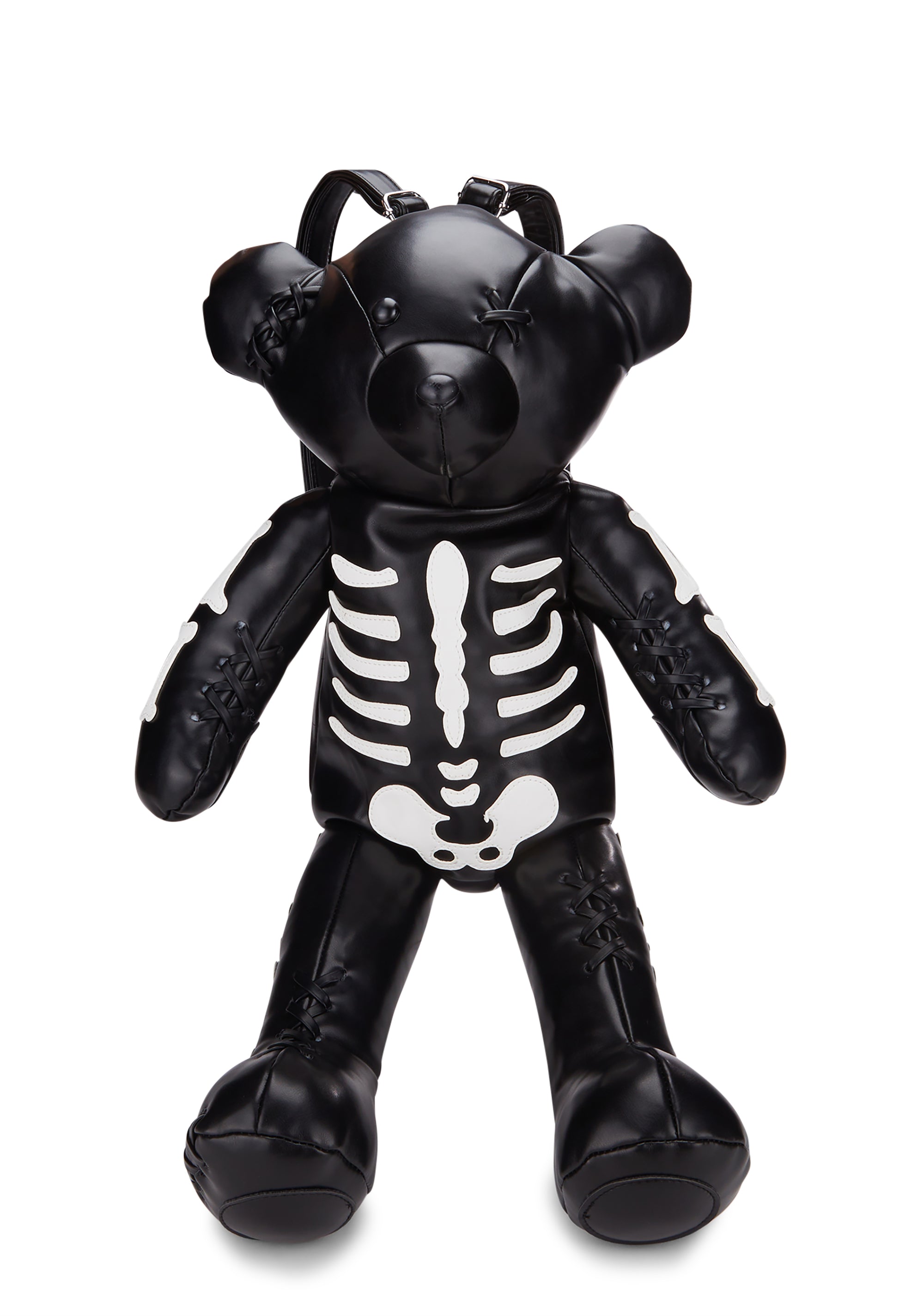 Deady Teddy Backpack - Black / One Size