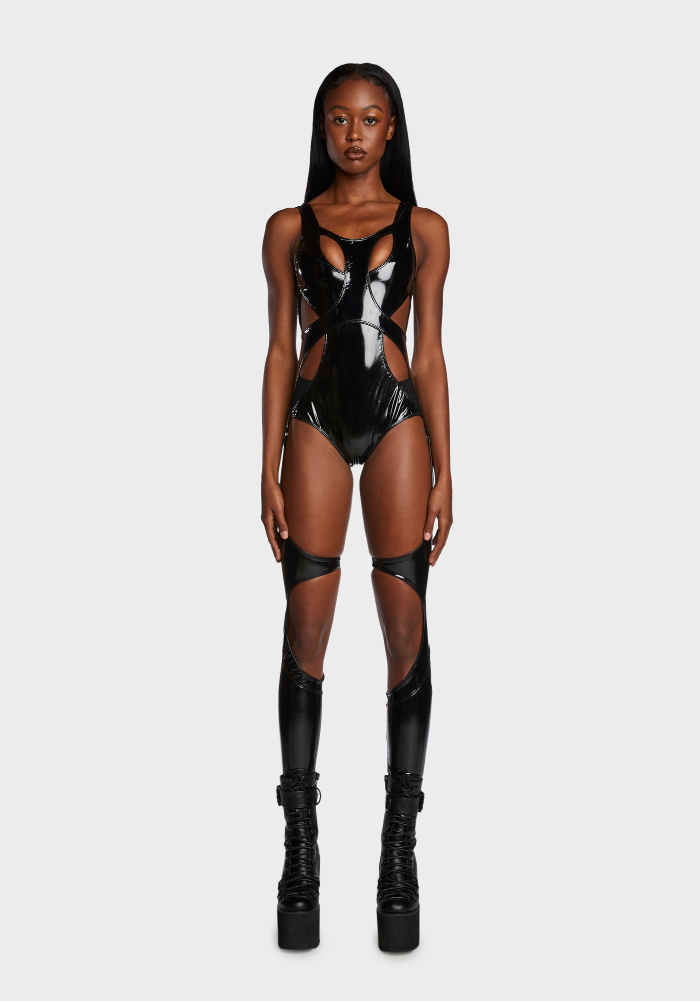 Vinyl jumpsuit online