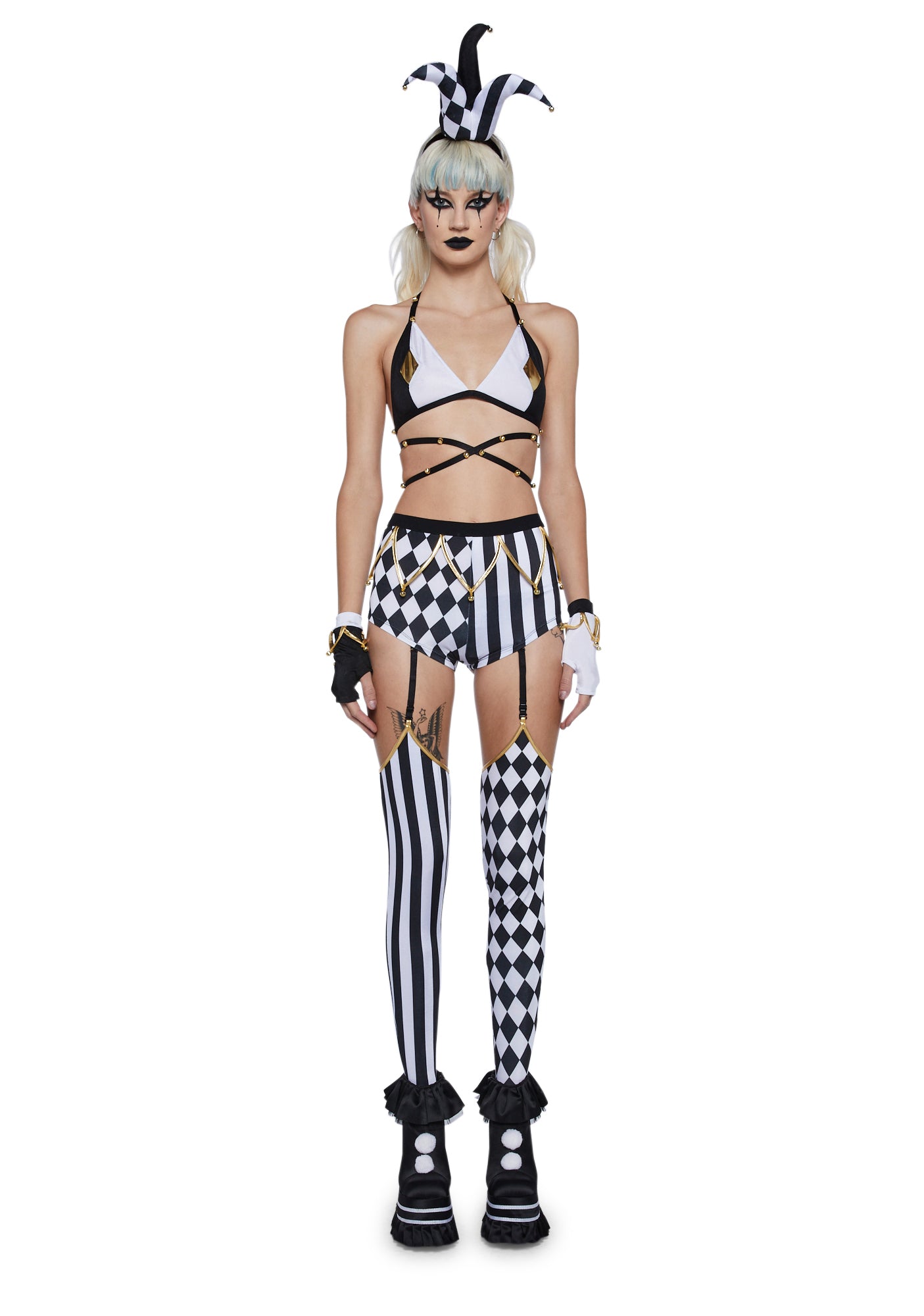 Sexy jester costume sale