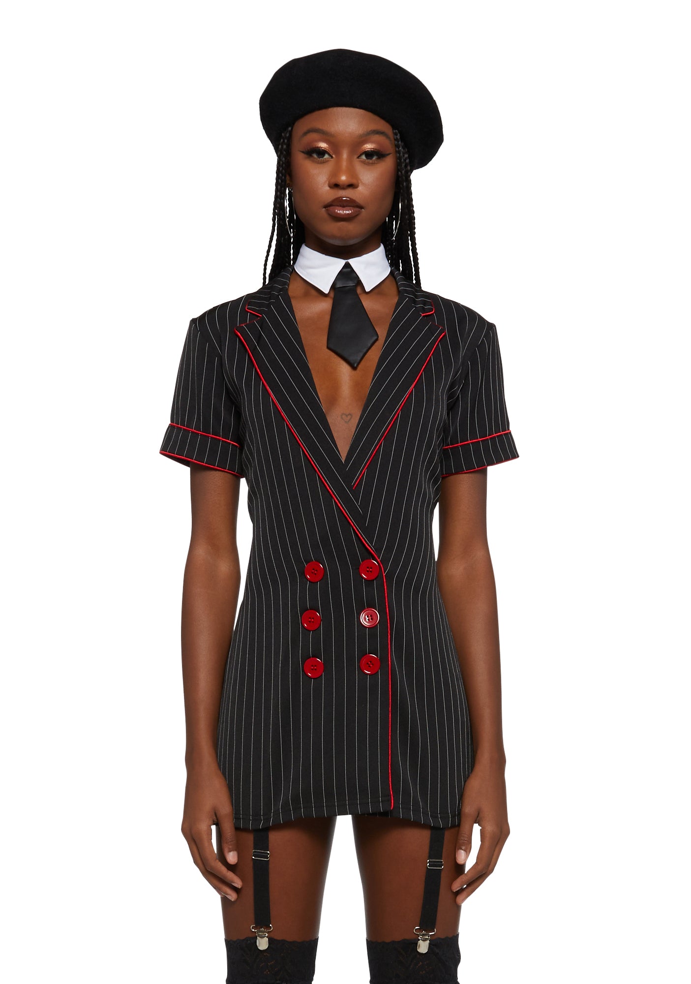 Halloween Sexy Gangster Mob Wife Costume - Black Dolls Kill Halloween Sexy Gangster Mob Wife Costume - Black Dolls Kill