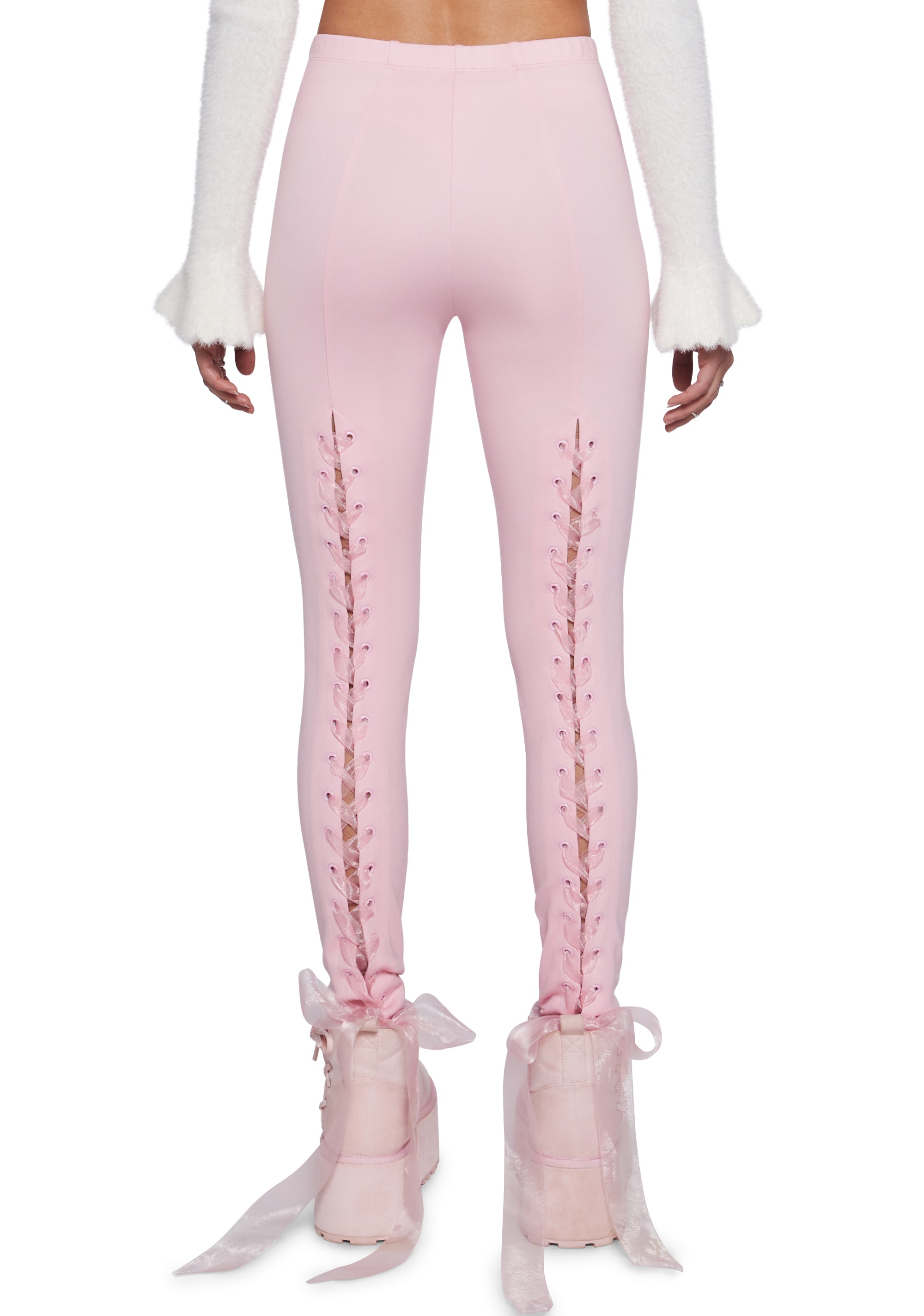 Lace Leggings for Women High Waisted Sheer Mesh Stretchy Leggings  Lightweight Casual Vintage See Through Tight Clubwear