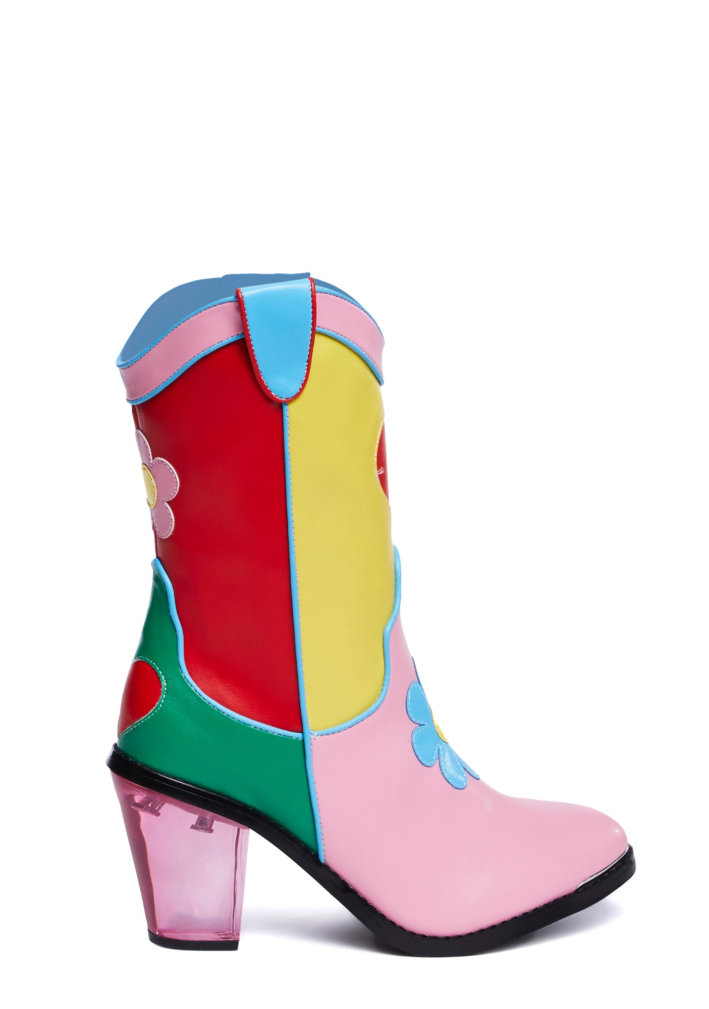 Funky top cowgirl boots