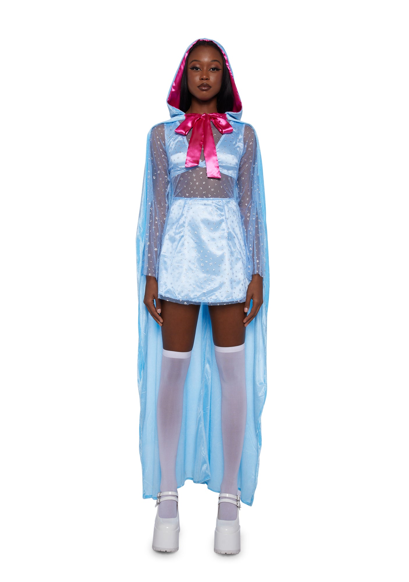 Magic Godmother Costume - Light Blue Dolls Kill Magic Godmother Costume - Light Blue Dolls Kill