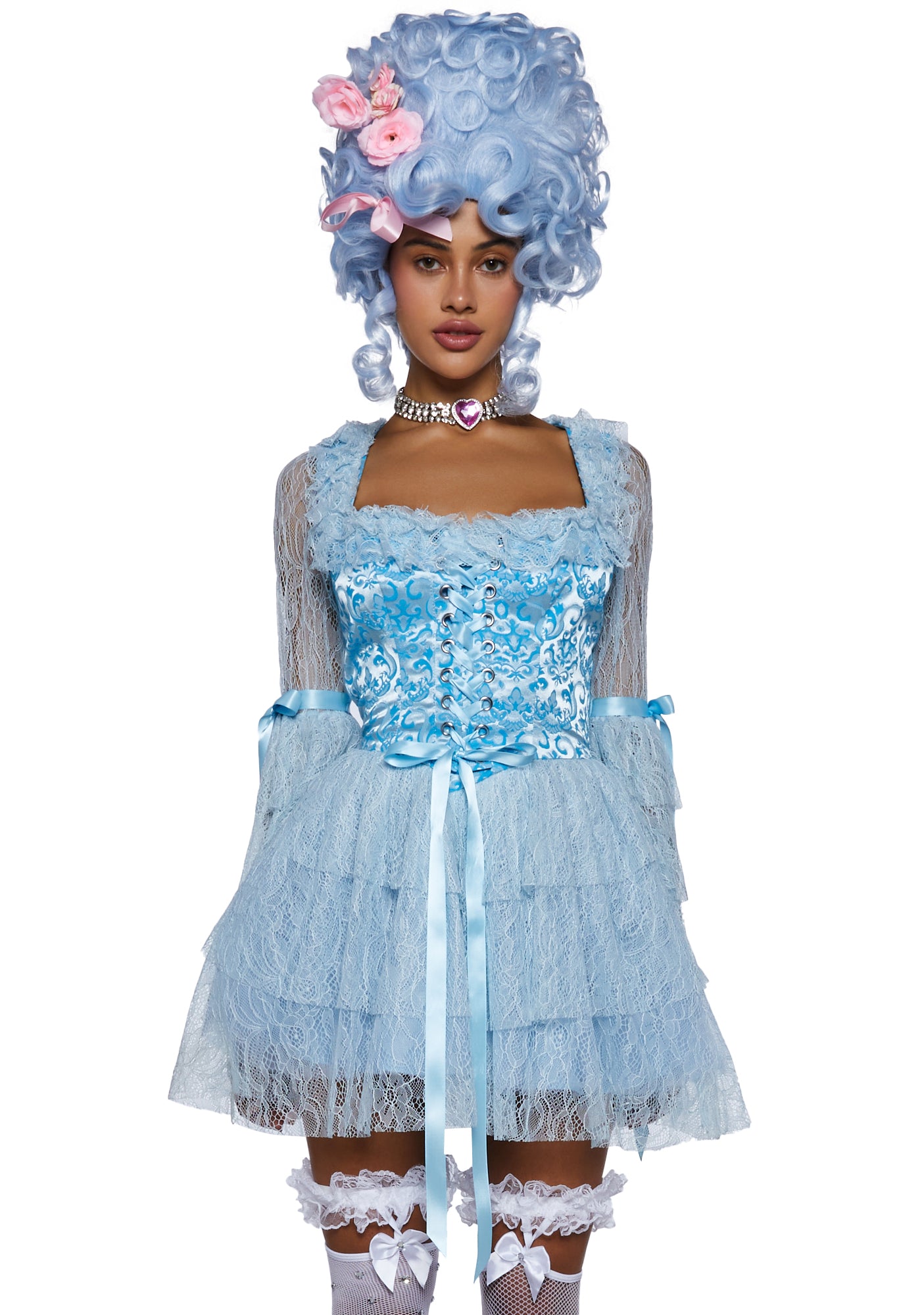 Marie Antoinette French Queen Costume - Blue