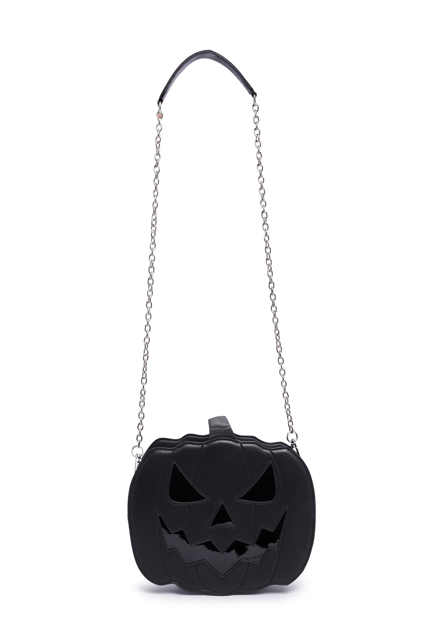 Black pumpkin purse on sale