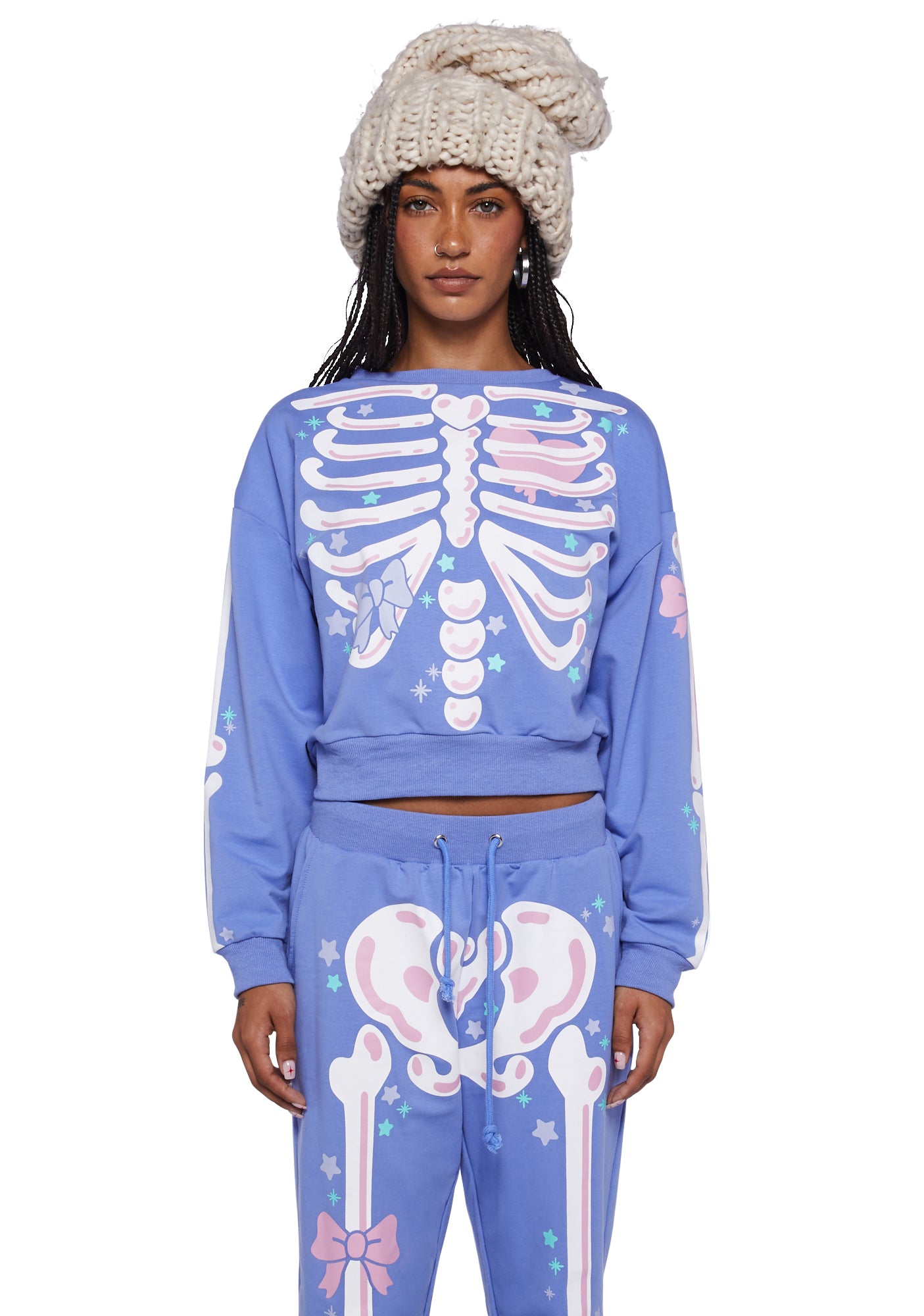 Skeleton crewneck new arrivals