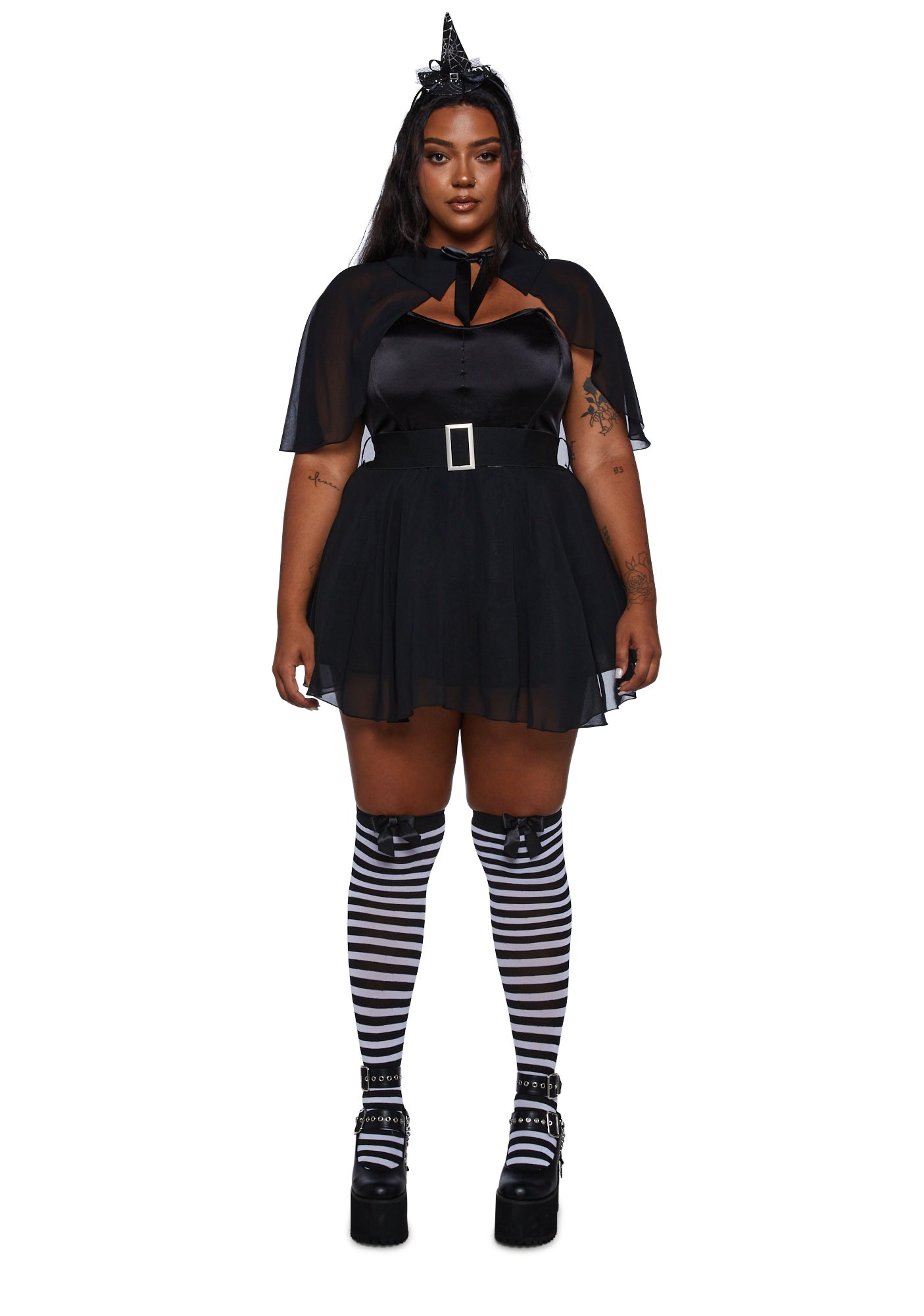 Plus size top witch costume