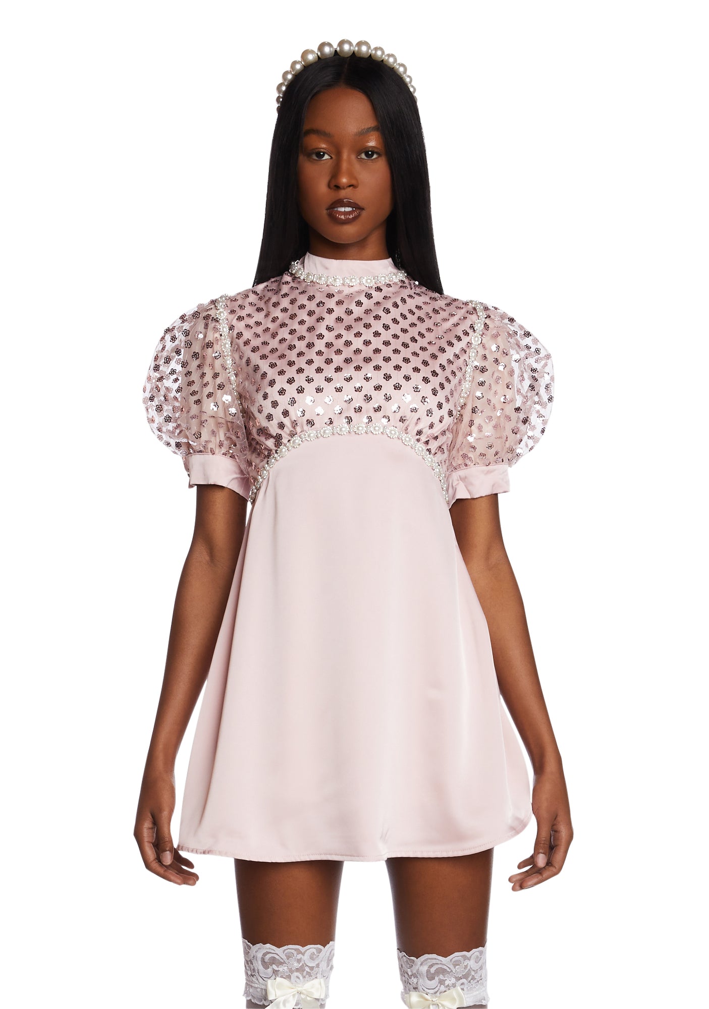 sister jane pink sequin dress RENT ME DREAM SISTER JANE Symphony Mini Dress (Pink) Move over tiny, guilt-inducing sequins this beauty is serving supersized, heavy-duty pink shimmer and we are obsessed. Long sleeves, boxy fit-and-flare