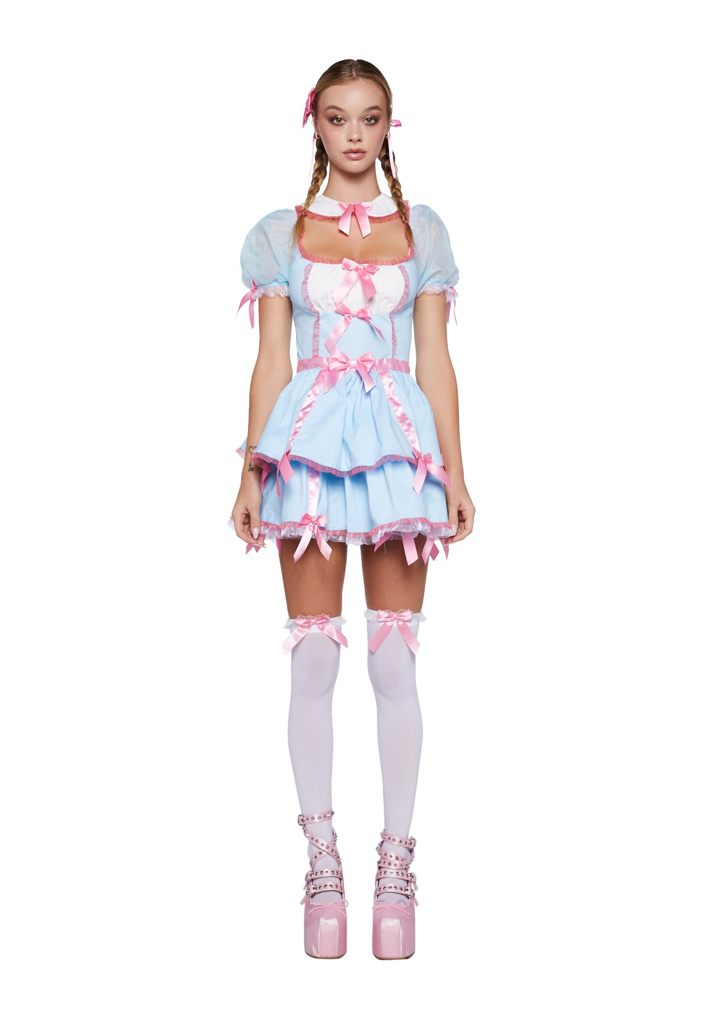 Trickz N Treatz Kawaii Doll Costume - Blue/Pink