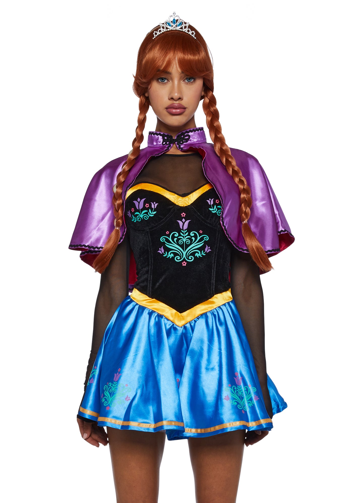 Princess Anna Adult Costume Set Black Frozen Dolls Kill