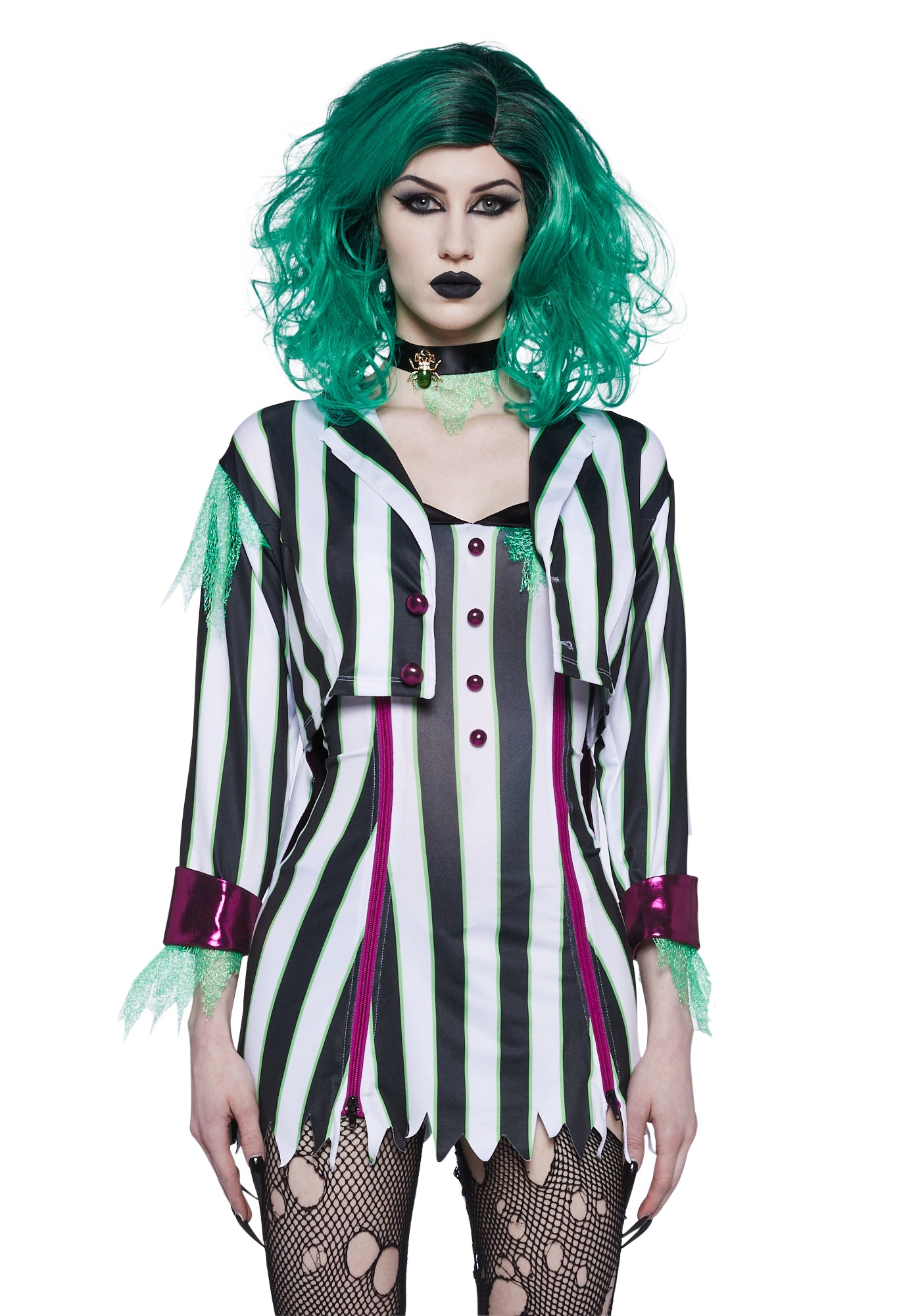 Sexy beetlejuice costume new arrivals