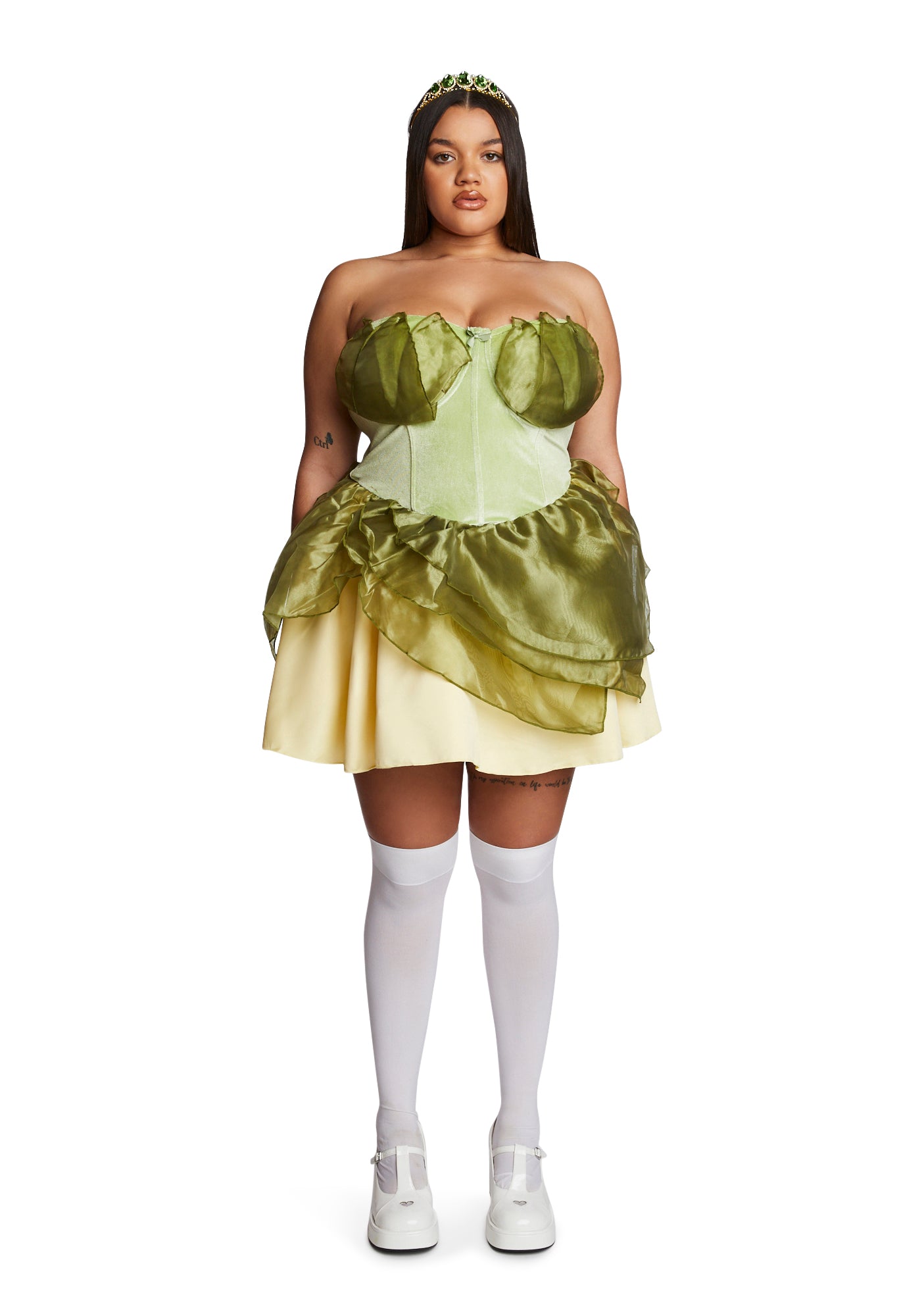 Princess tiana costume adults clearance