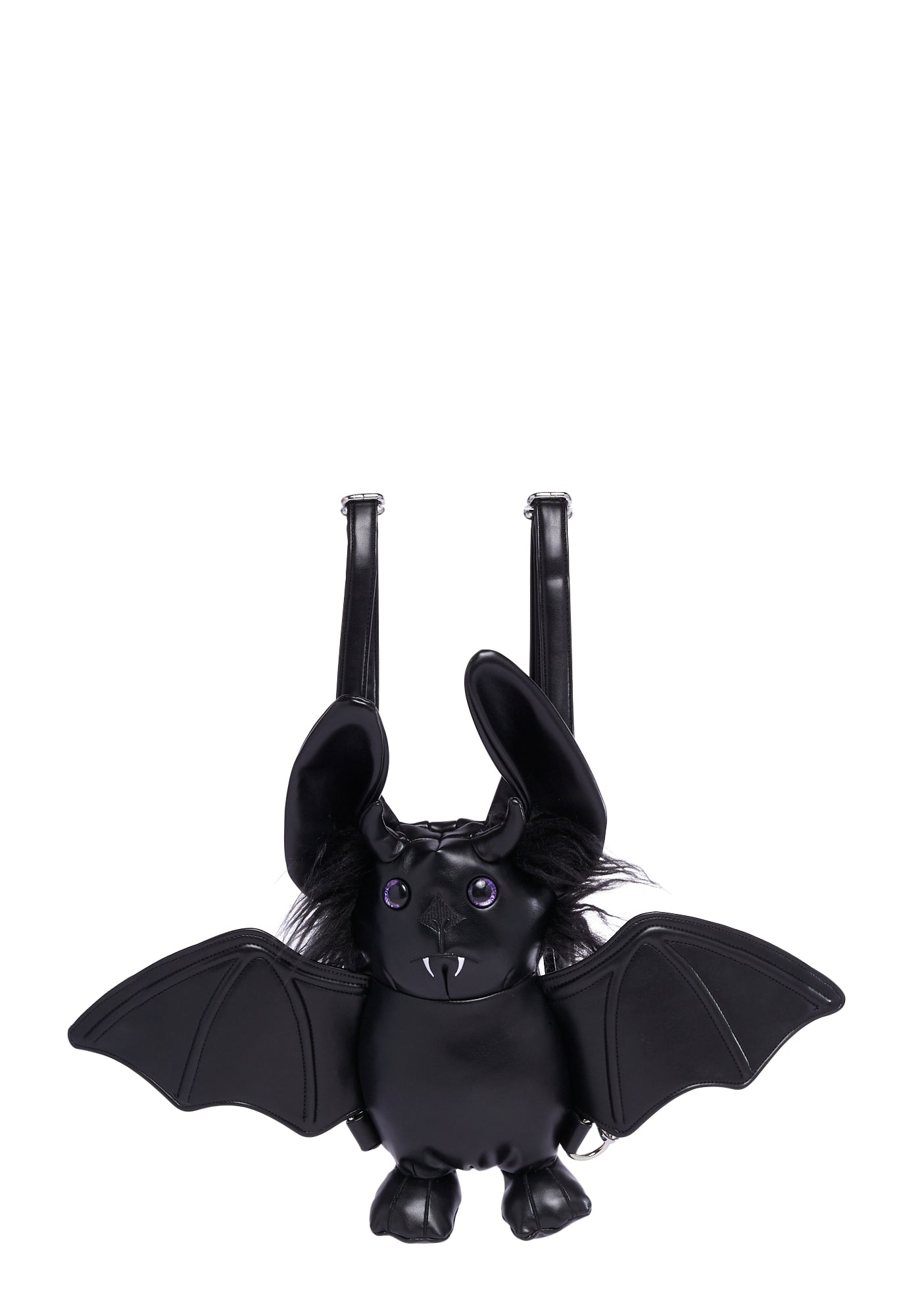 batty babe faux leather backpack Trickz N' Treatz Vegan Leather Bat Backpack