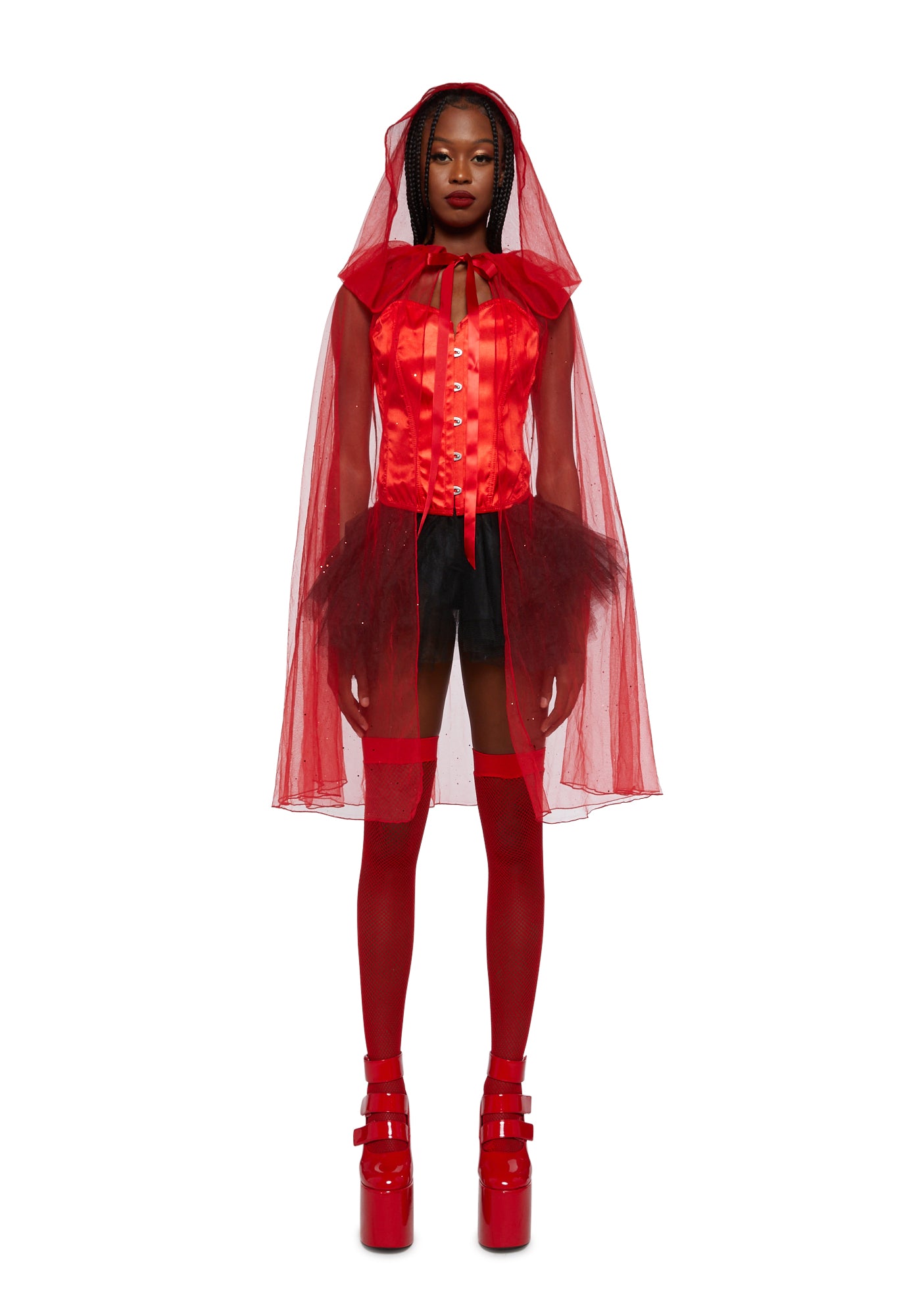Sheer cape deals