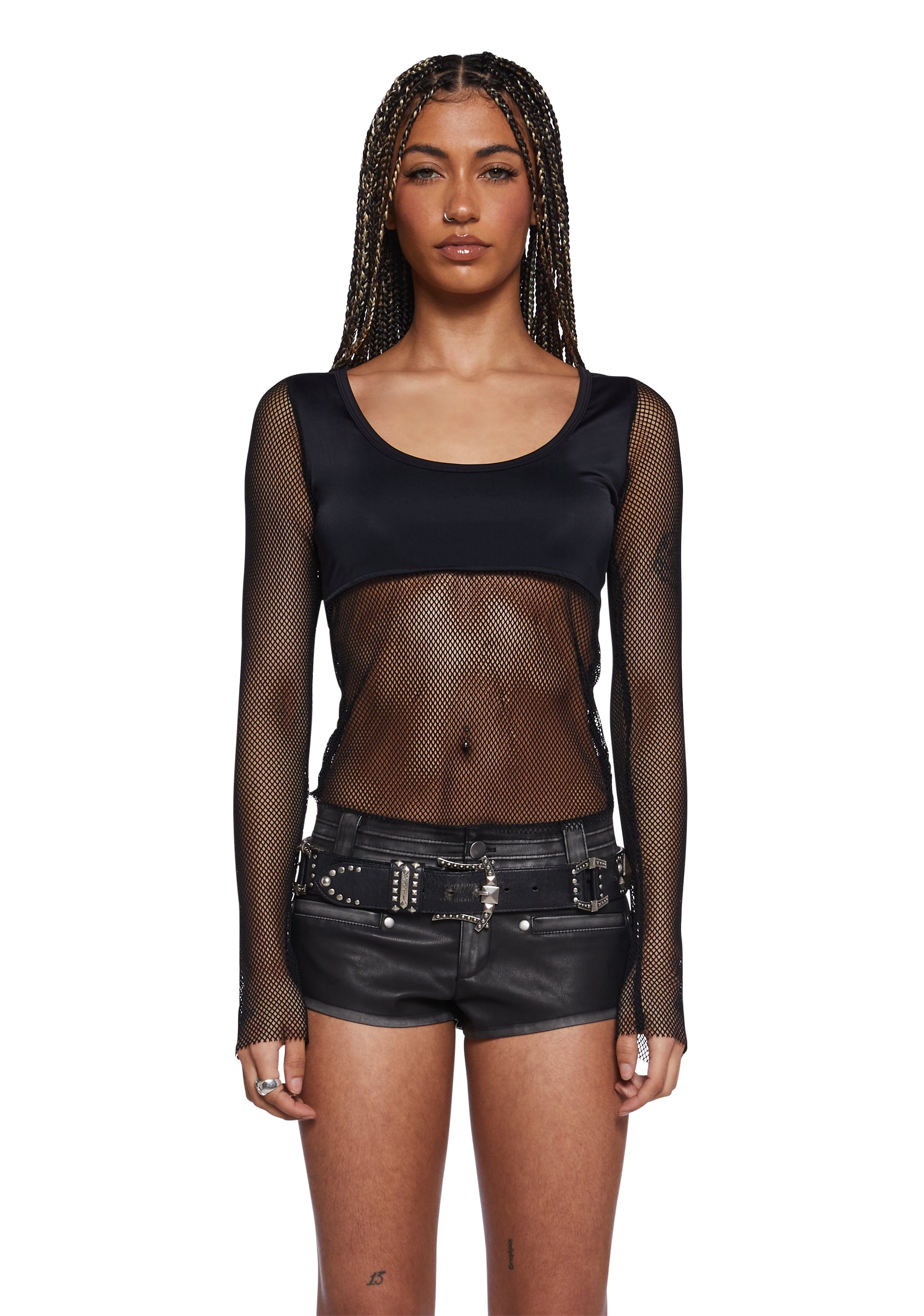 Fishnet shirts for ladies store