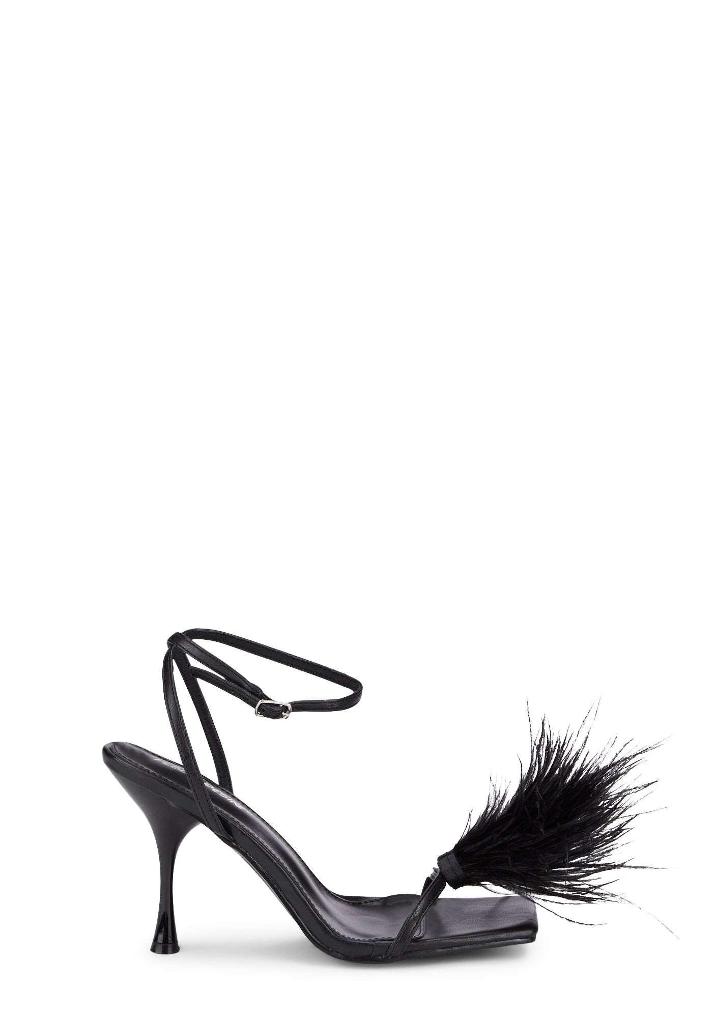 Wide fit shop fluffy heels