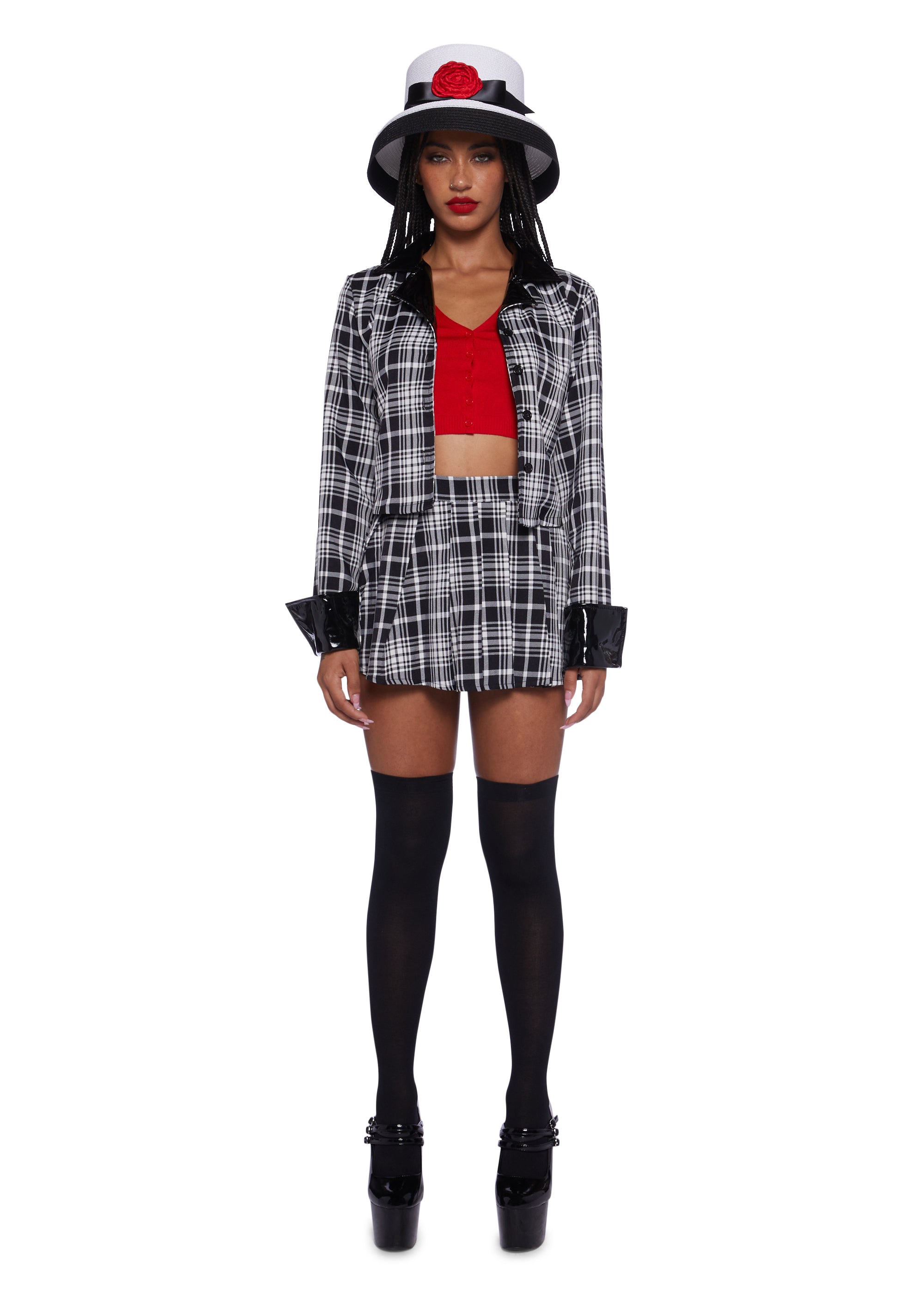 Clueless Dionne Plaid Teen Comedy Movie Sexy Womens Halloween