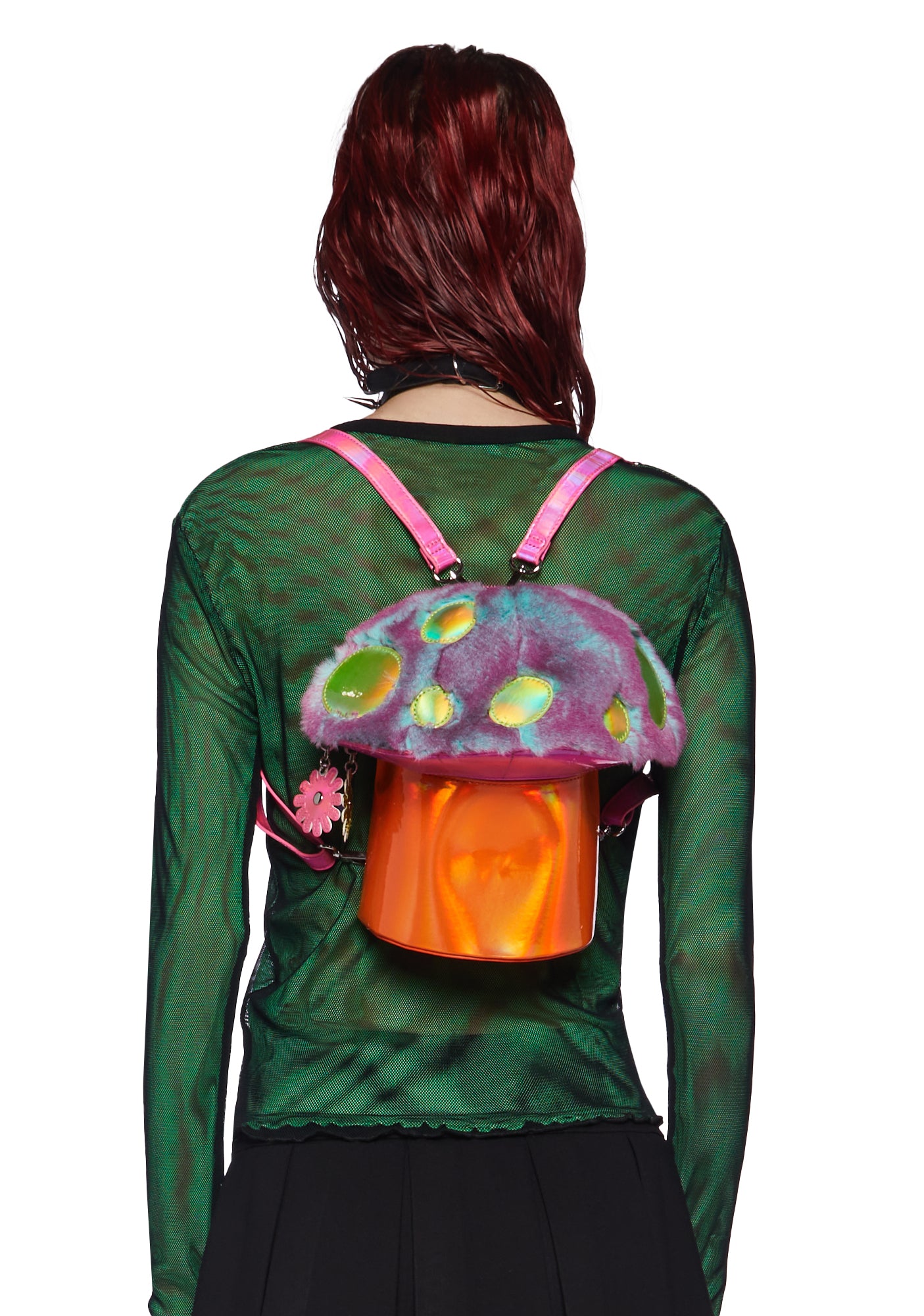 Current Mood Mushroom Holographic Novelty Backpack