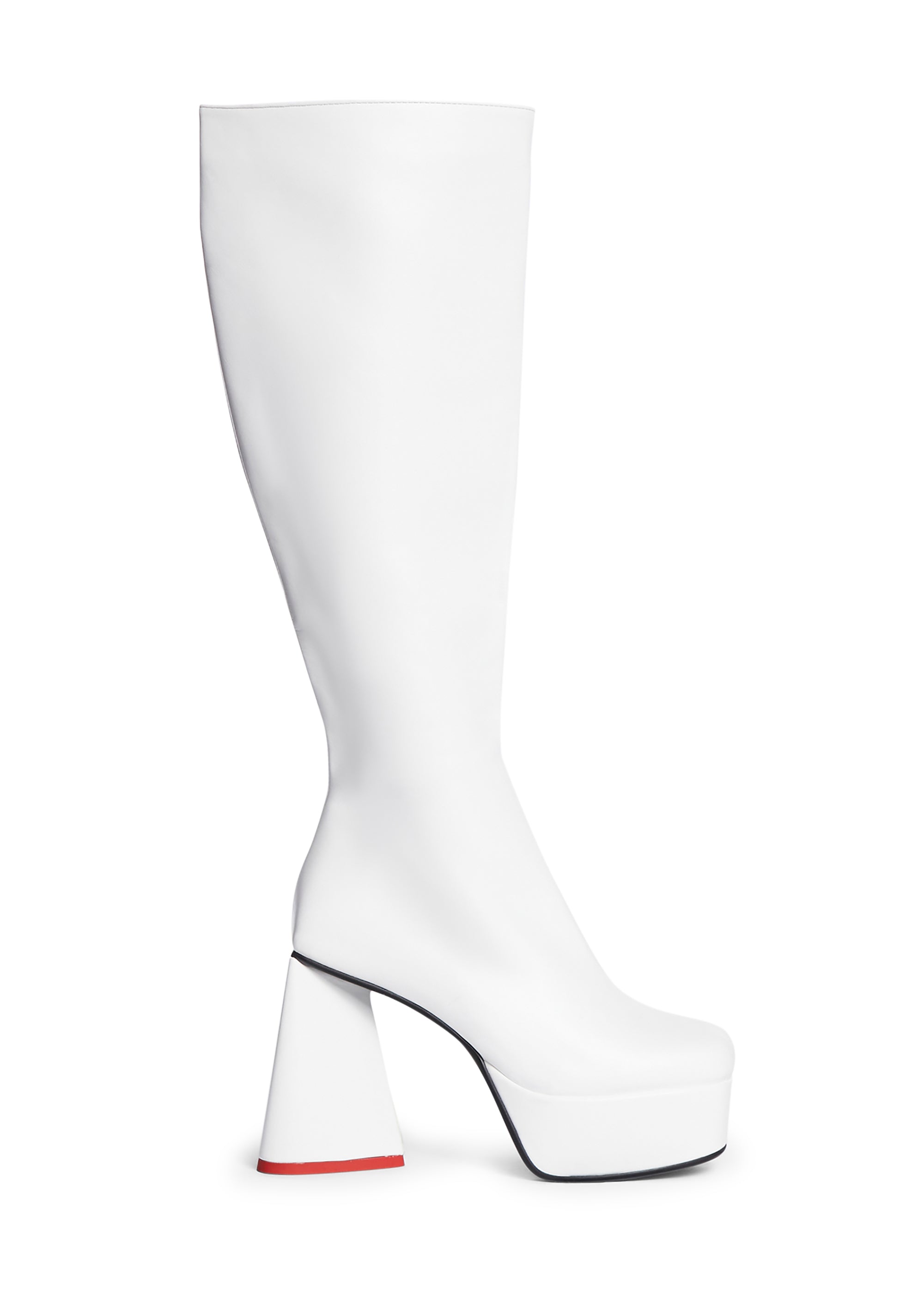 White hooker boots on sale