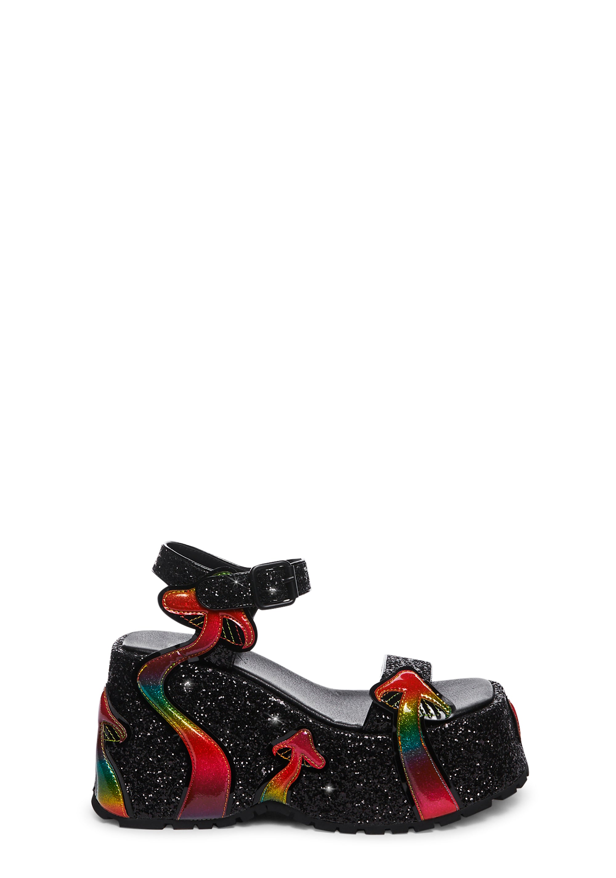 Trippy twilight platform boots top