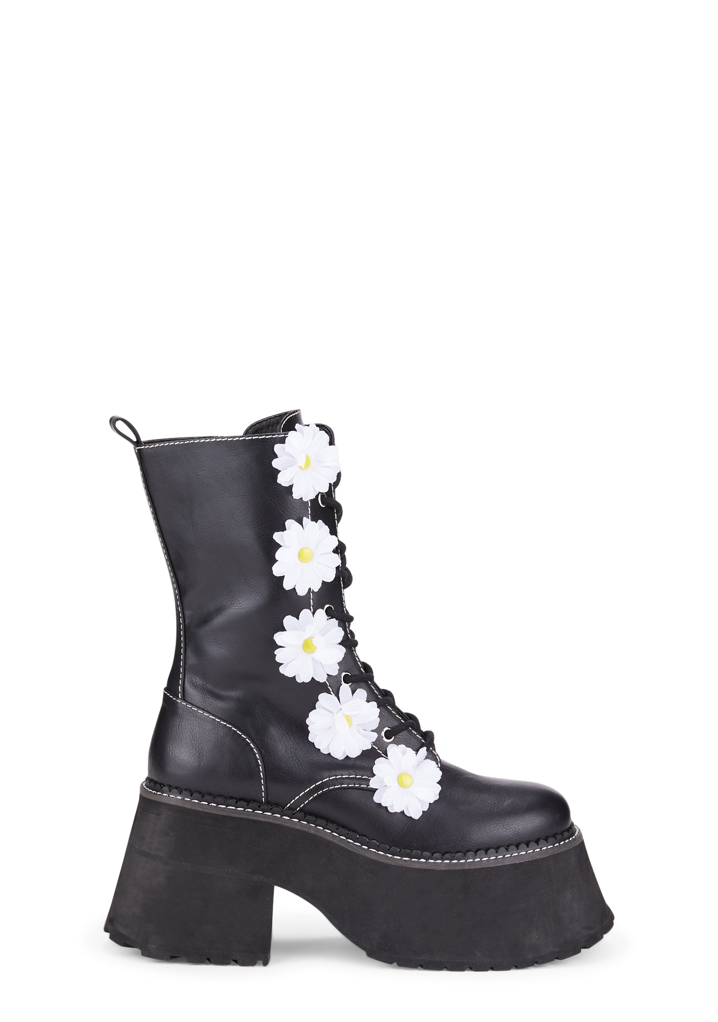 Grunge Current Mood Platform Boots Current Mood Women's Black