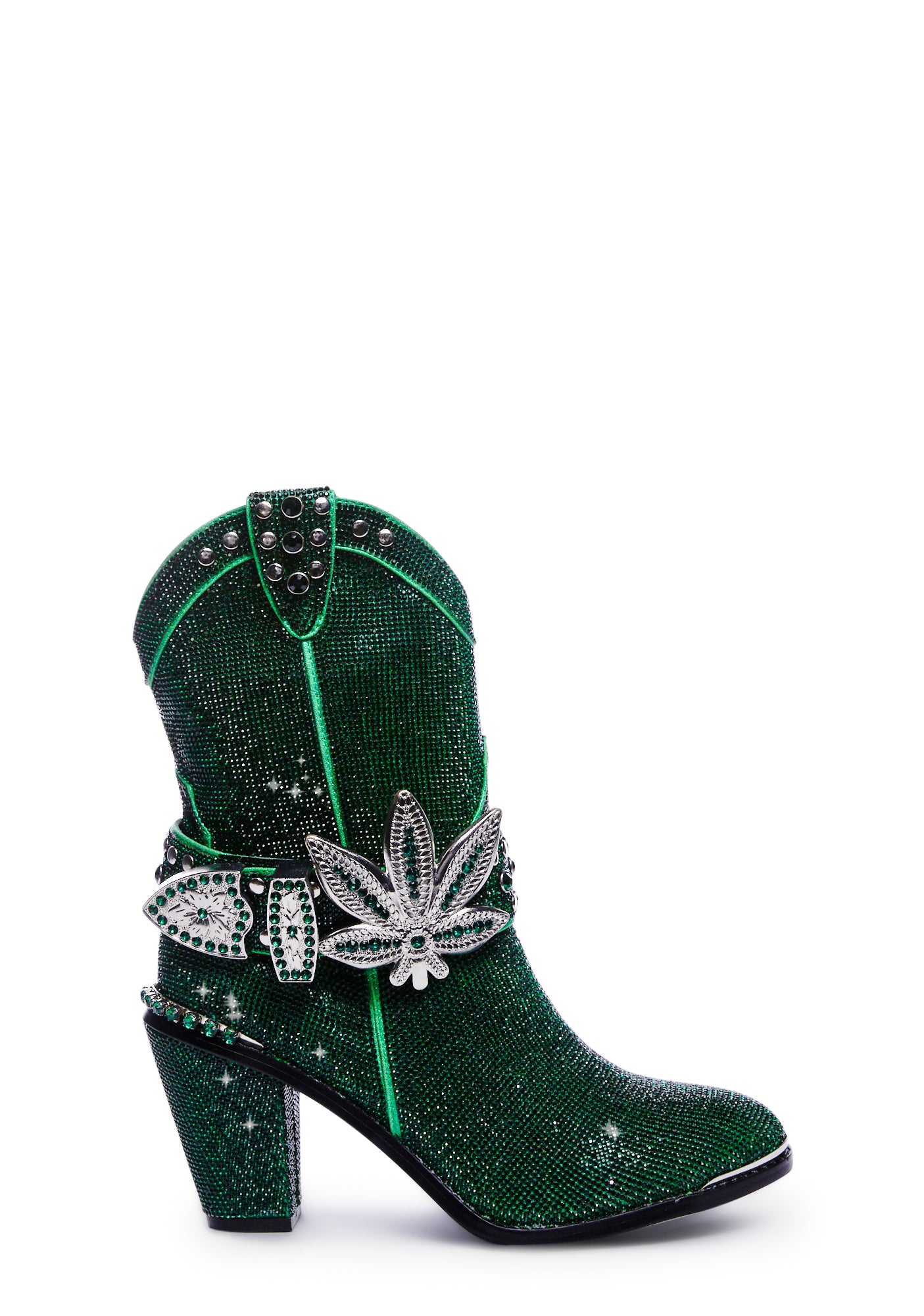 Dolls kill clearance green boots