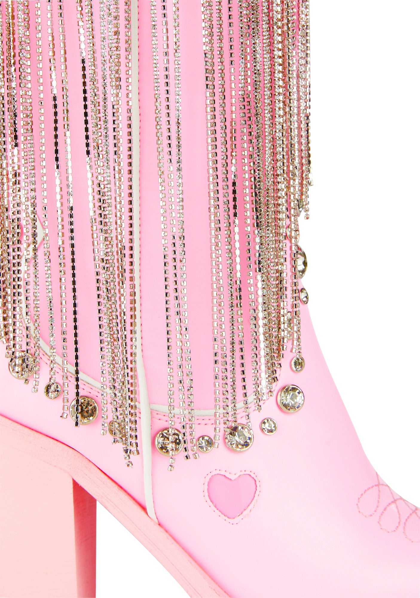Present Perfect Cowboy Boots - Pink - alternate