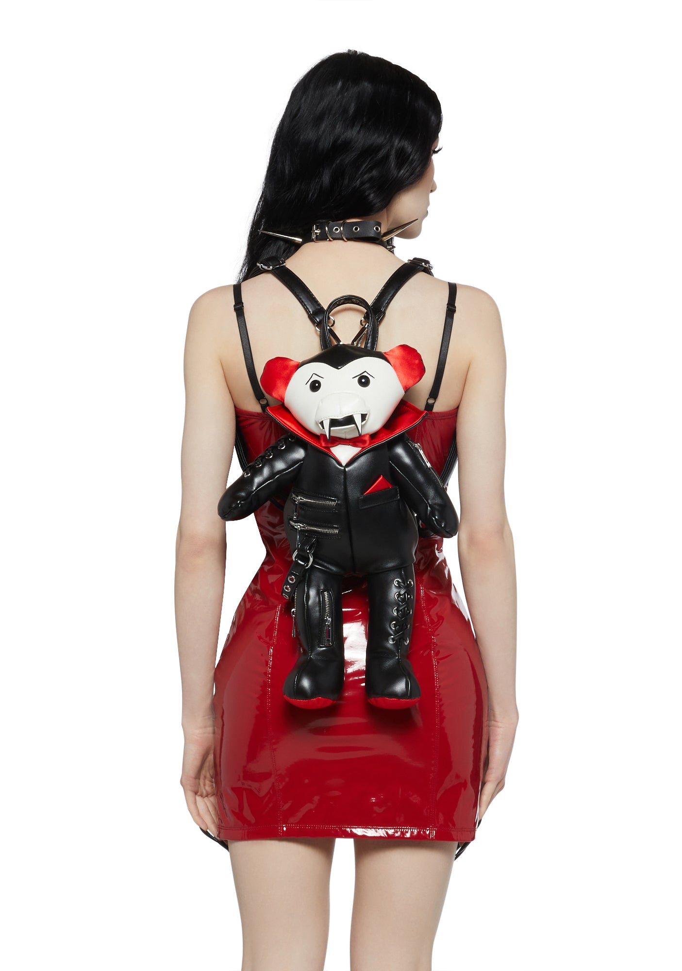 Tormented top teddy backpack