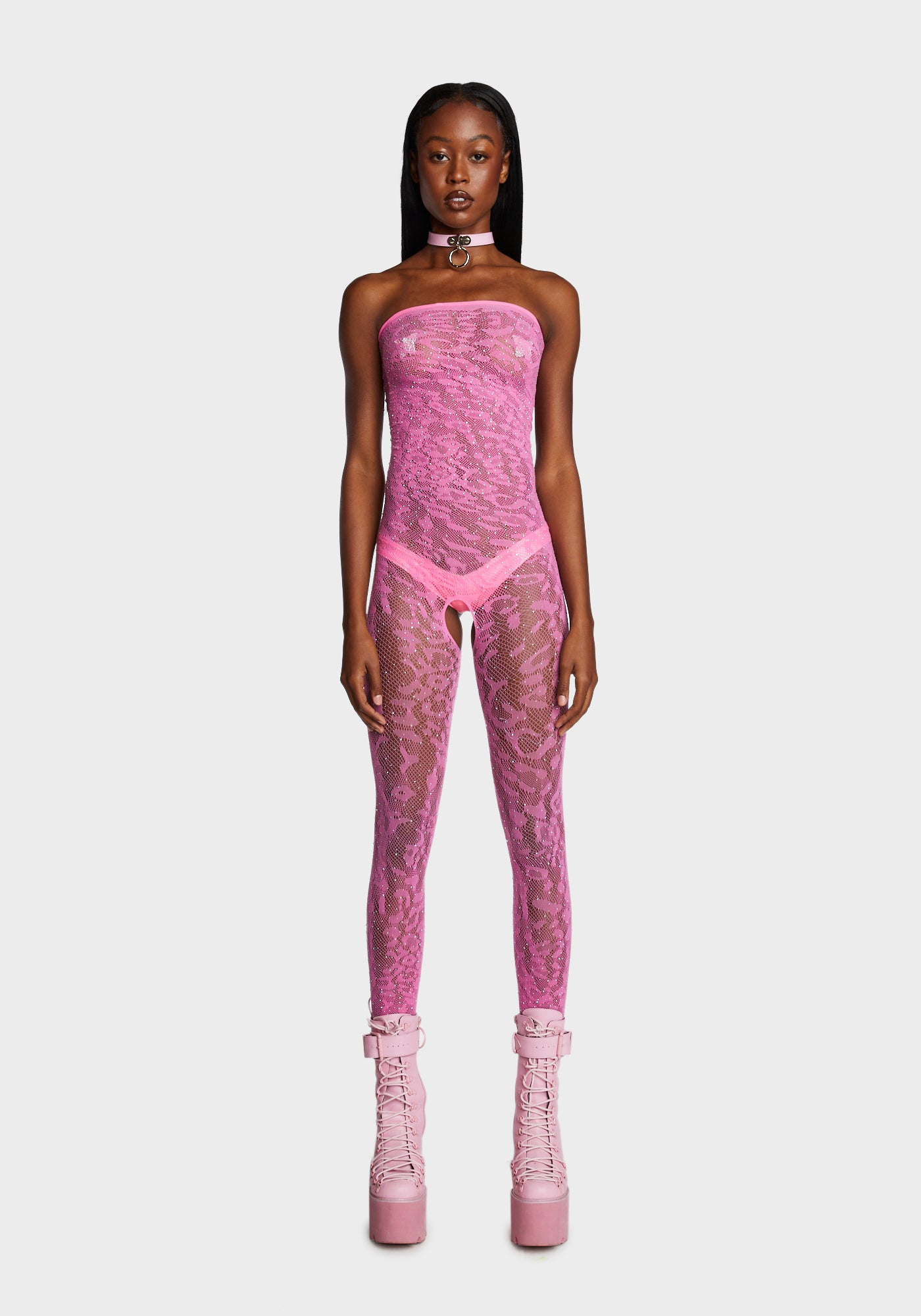 Sheer bodystocking hot sale