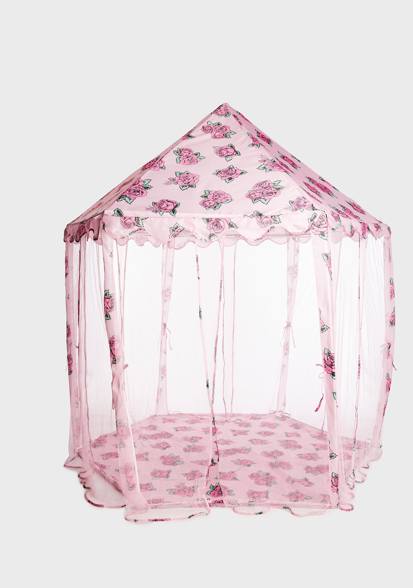 roses tents Dolls Home Rose Print Pop Up Tent
