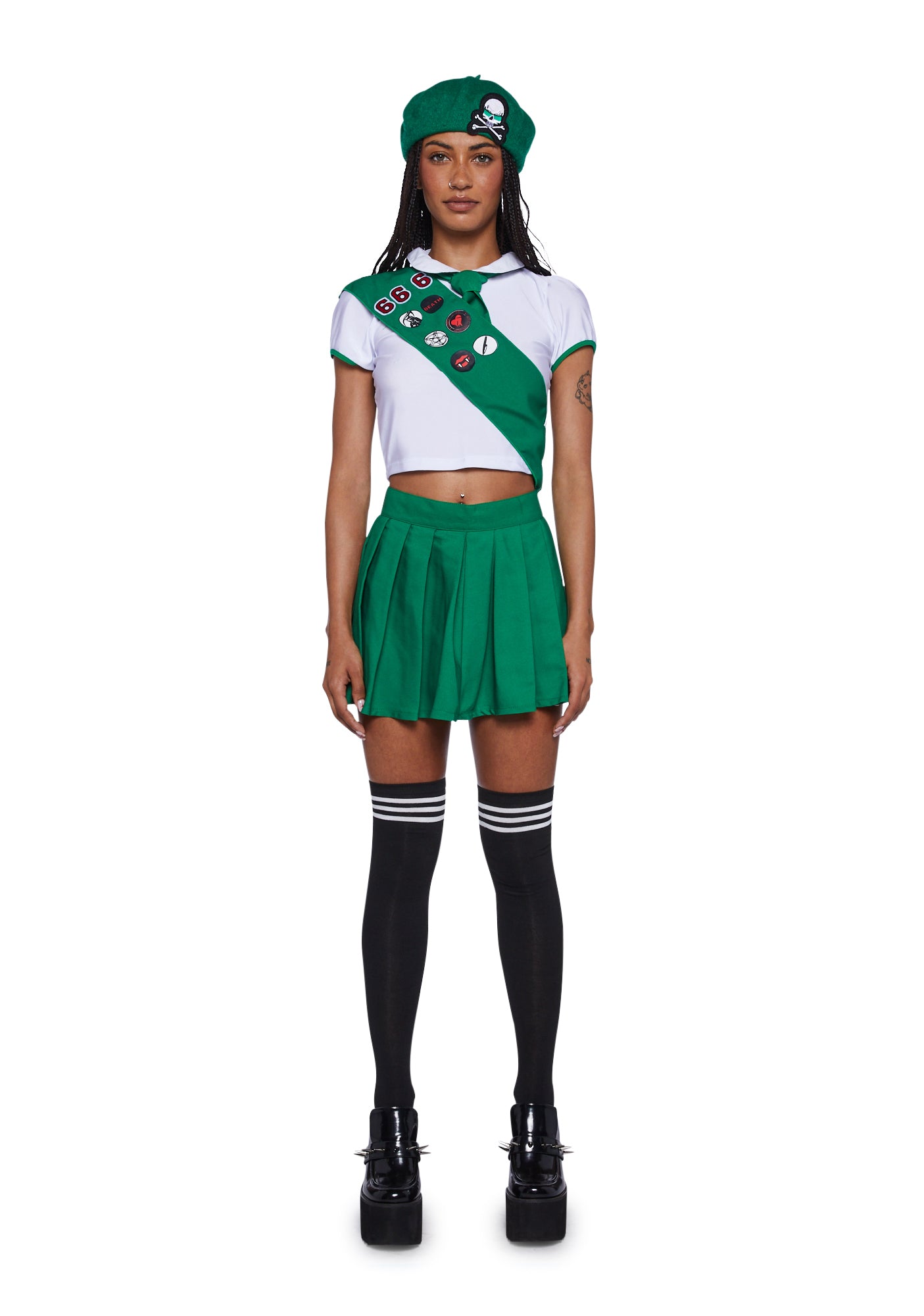 Halloween Sexy Girl Scout Costume – Dolls Kill