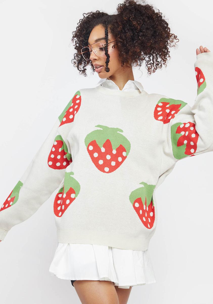 Strawberry Sweater