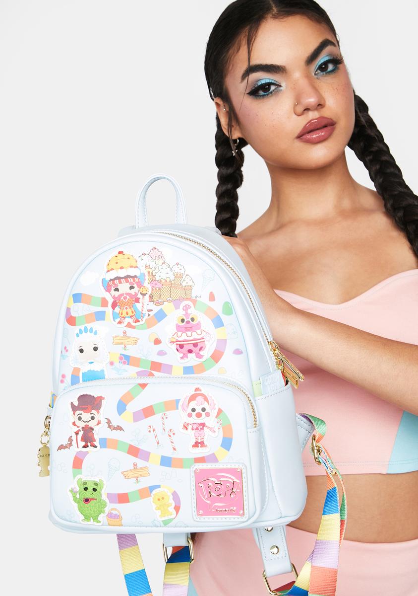 Loungefly Candyland Mini Backpack - Blue – Dolls Kill display picture 2