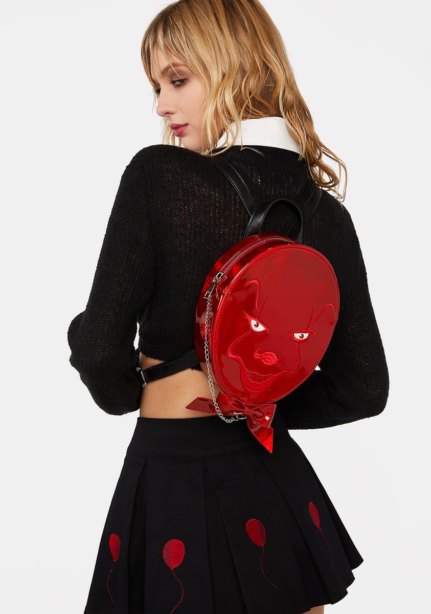 johanna mini heart backpack Dolls Kill x WB Horror Pennywise Balloon Backpack
