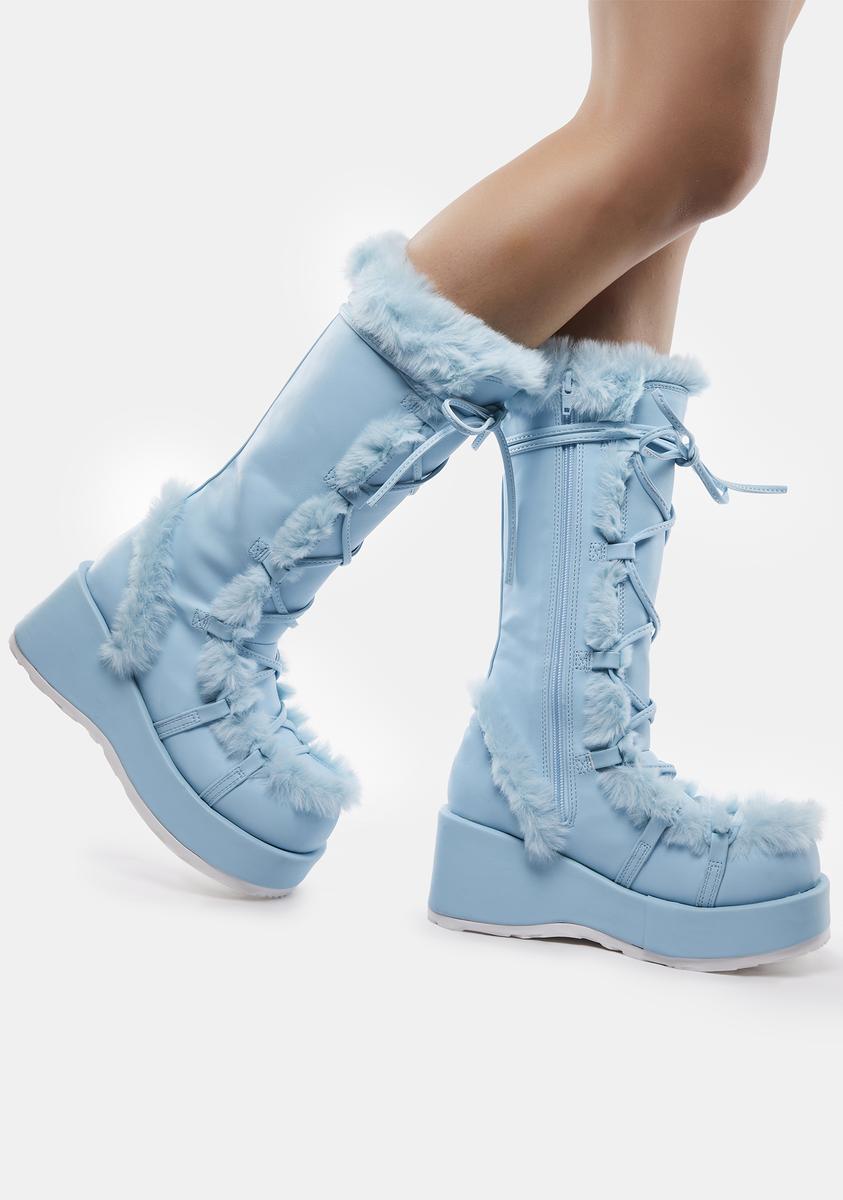 【Anyone more】Rail banding fur padded boots Amazon.com: DADAWEN Girls Waterproof Leather Zipper Fur