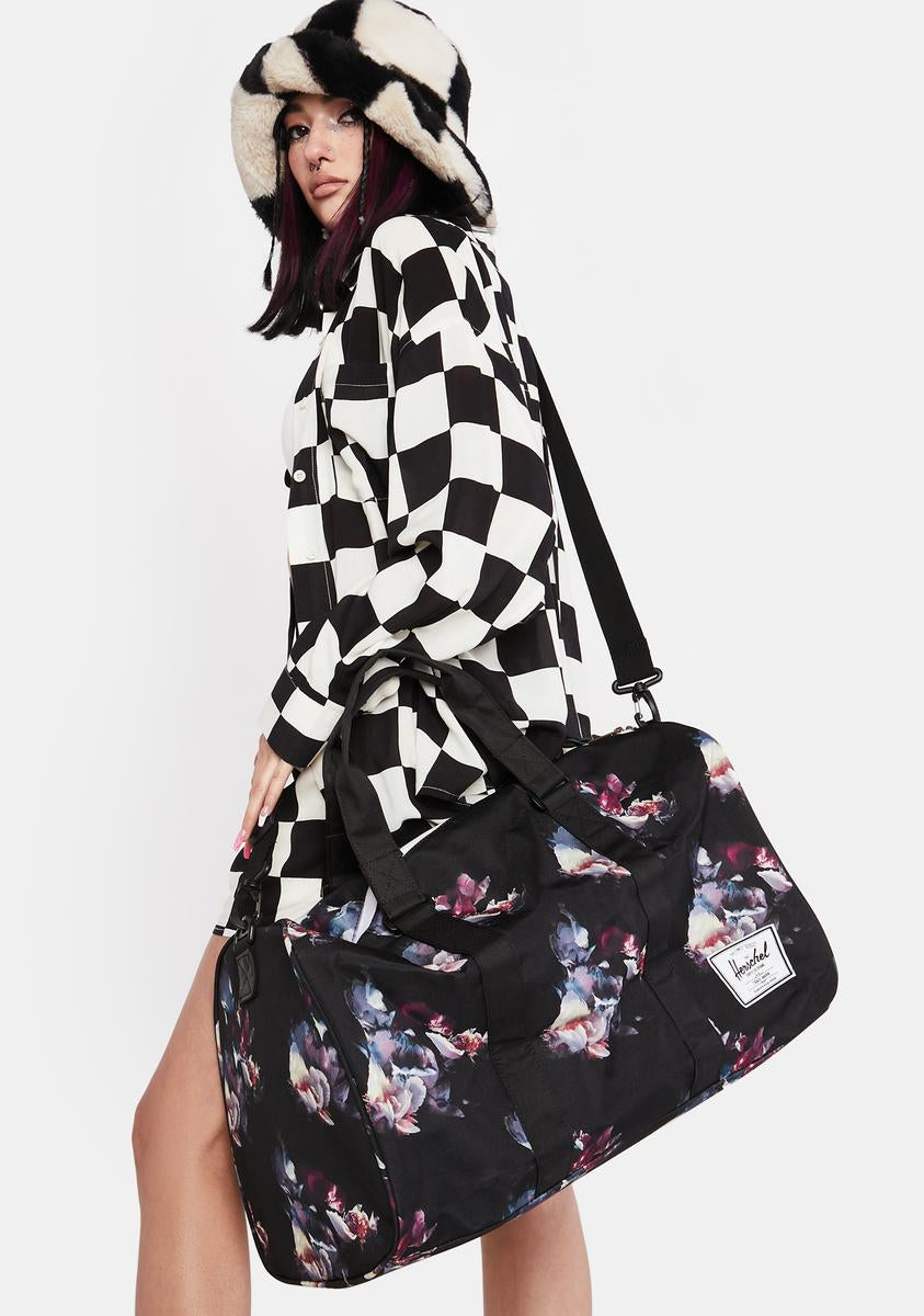 Herschel floral cheap duffle bag