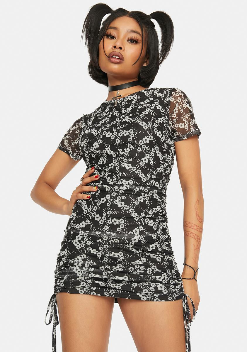 Bailey Rose Black Mini Mesh Dress Dolls Kill Bailey Rose Black Mini Mesh Dress Dolls Kill