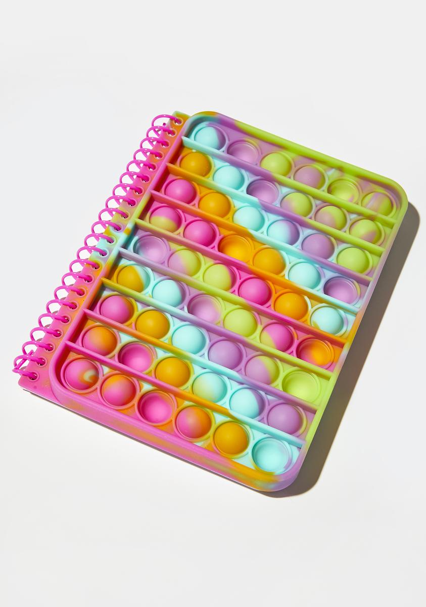 Rainbow Tie Dye Popper Journal Dolls Kill