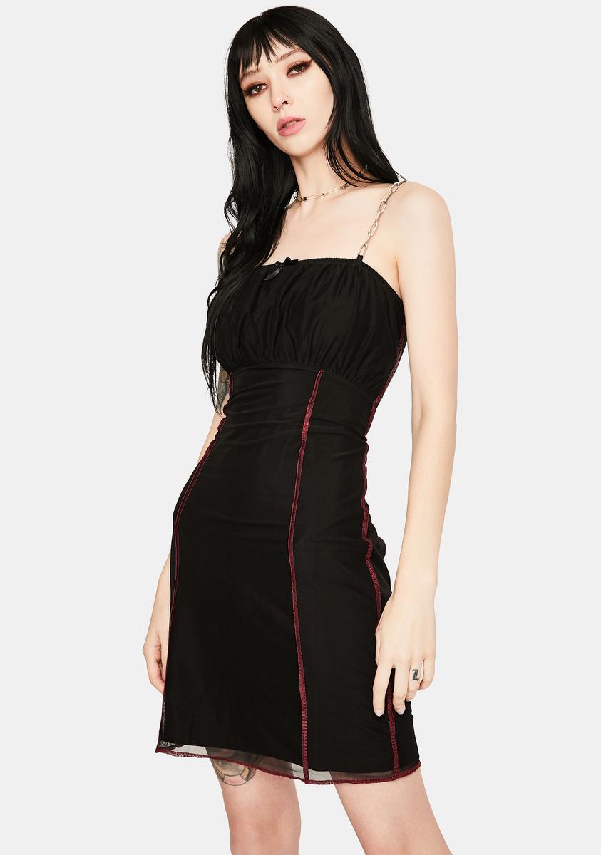 ragged priest mesh dress The Ragged Priest Craft Mesh Mini Dress