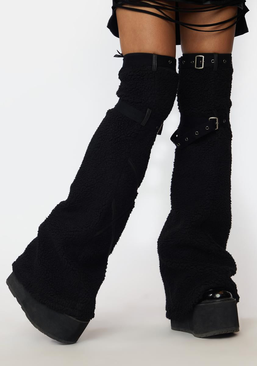Punk Rave Punk Leg Warmers Black Dolls Kill