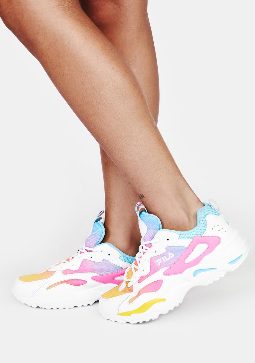 Fila Rainbow Ray Tracer Sneakers – Dolls Kill