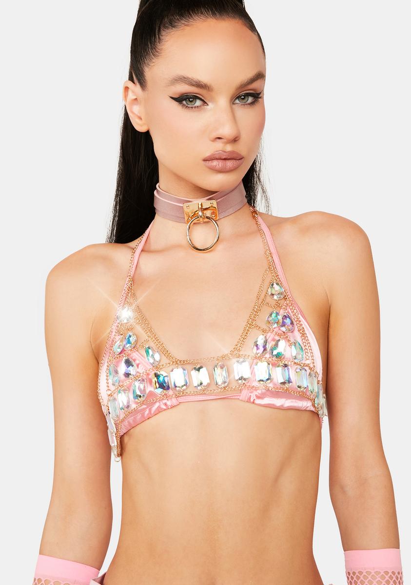 Dolls kill chain bra on sale